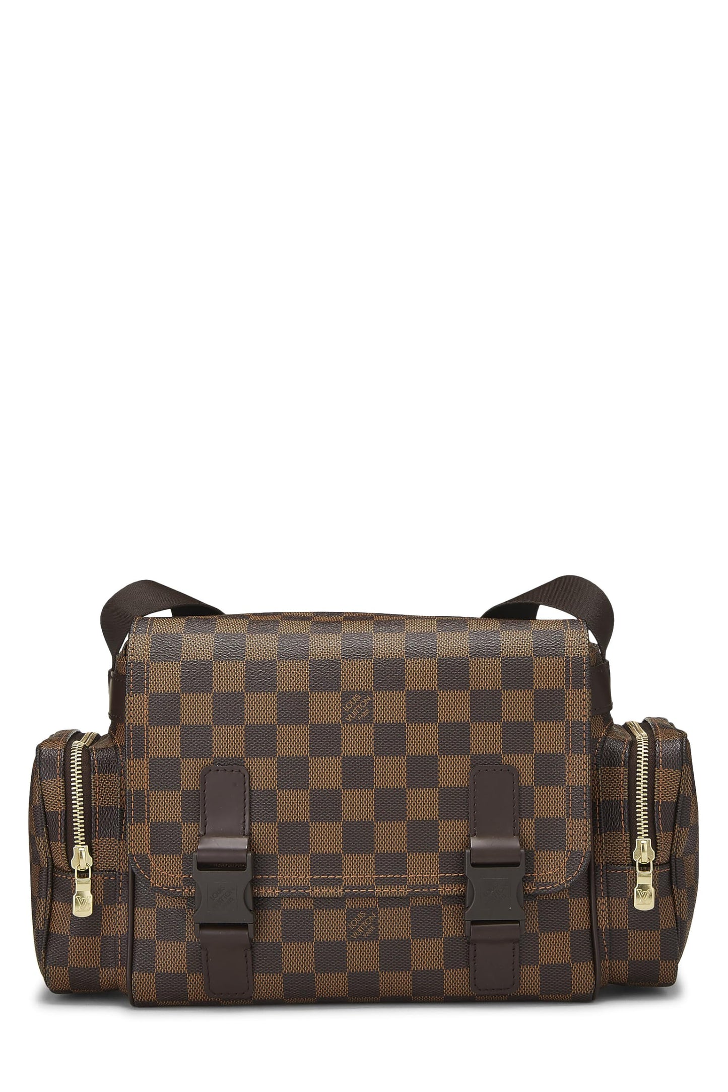 Louis Vuitton,  Damier Ebene Melville Messenger, Brown