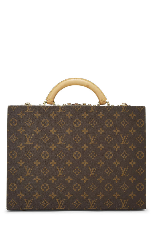 Louis Vuitton,  Monogram Canvas Boite Bijoux, Brown