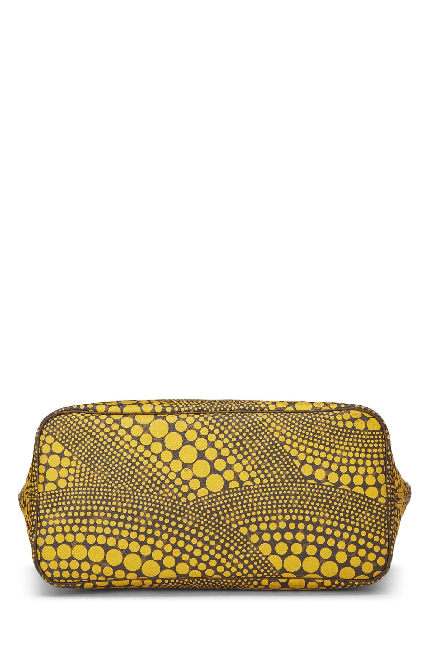 Louis Vuitton,  Yayoi Kusama x Louis Vuitton Yellow Monogram Dots Infinity Neverfull MM, Yellow