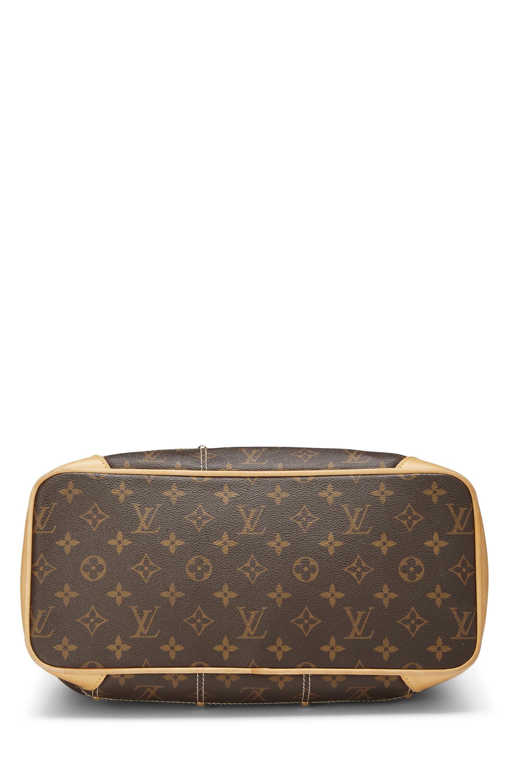 Louis Vuitton,  Monogram Canvas Riveting Shoulder Bag, Brown