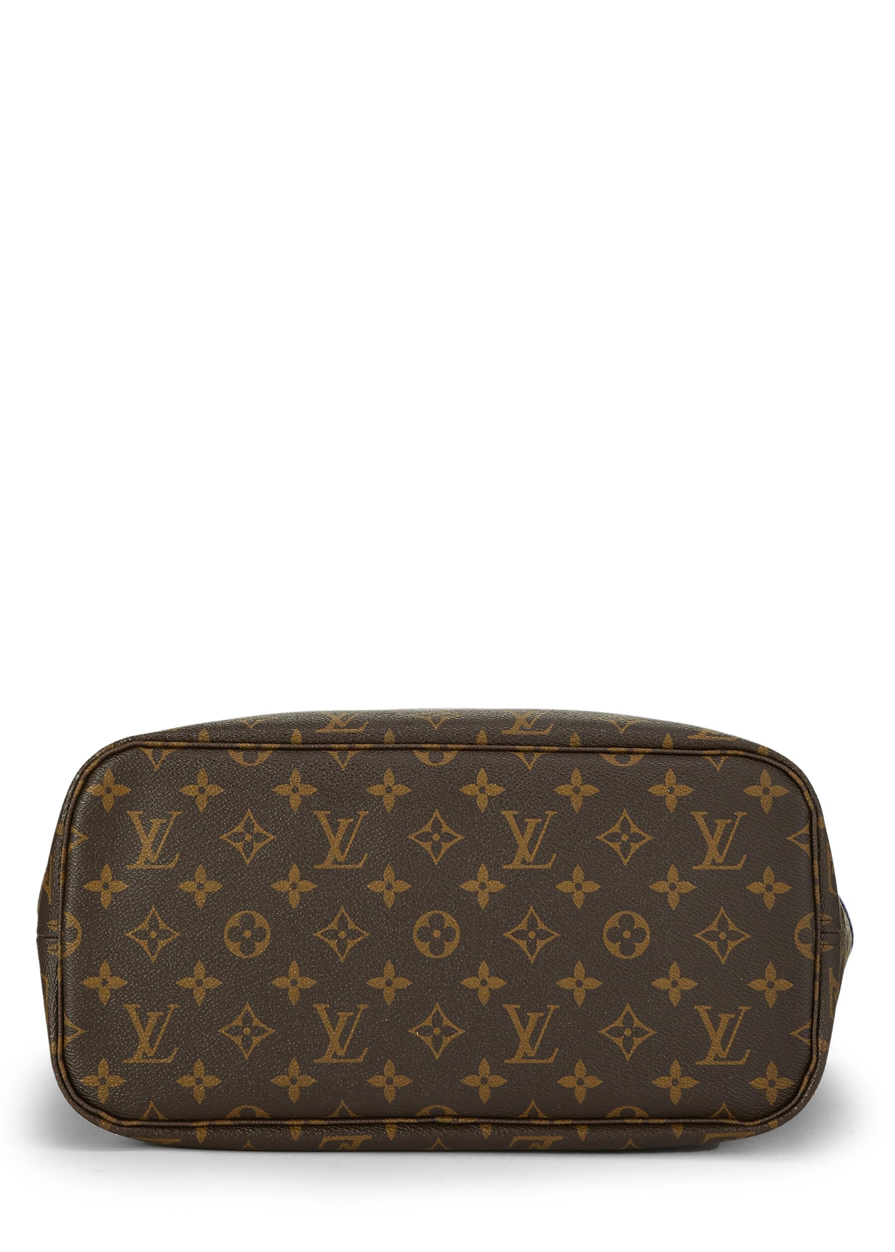 Louis Vuitton,  Blue Monogram Canvas Ikat Flower Neverfull MM, Blue