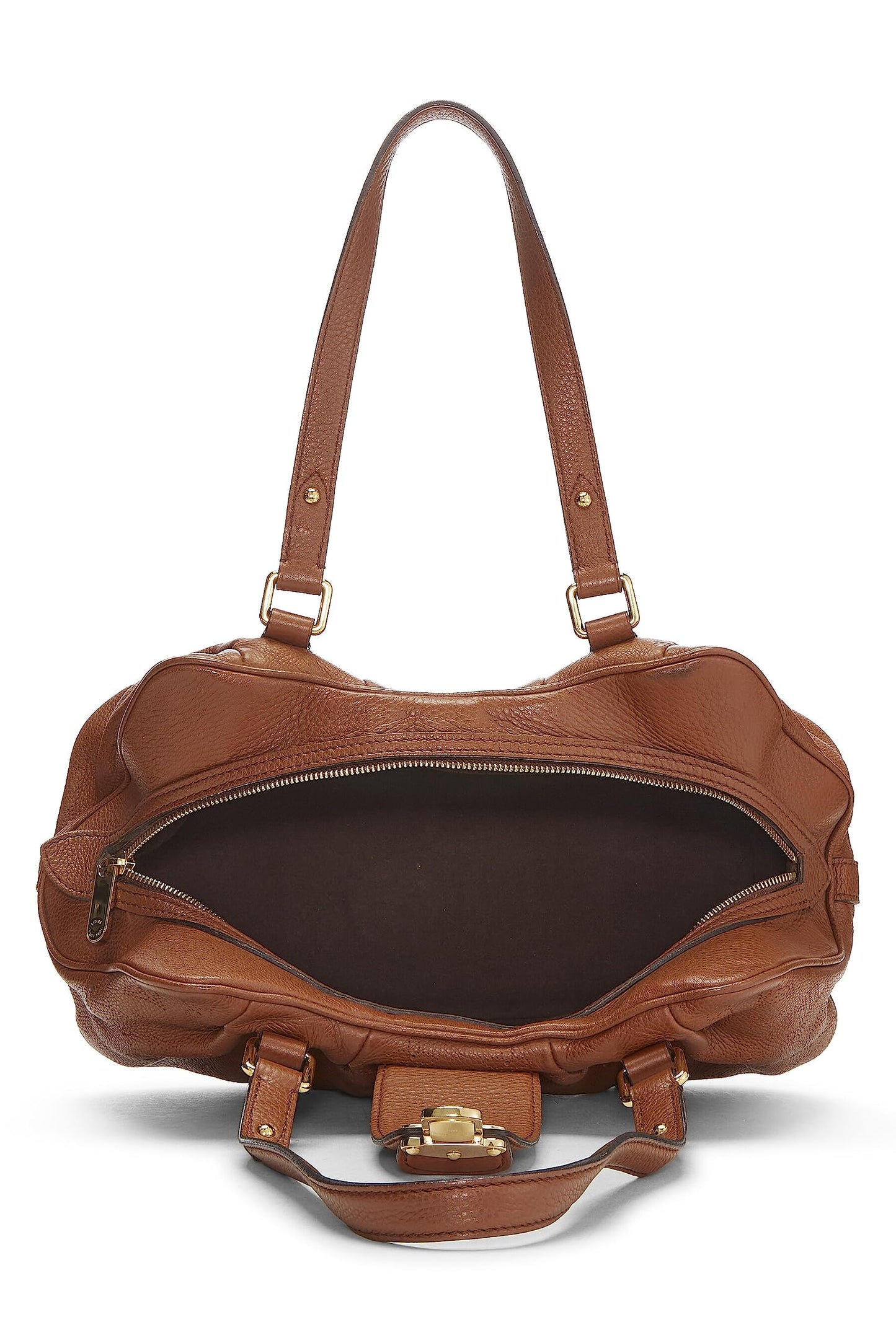 Louis Vuitton,  Brown Monogram Mahina Lunar PM, Brown