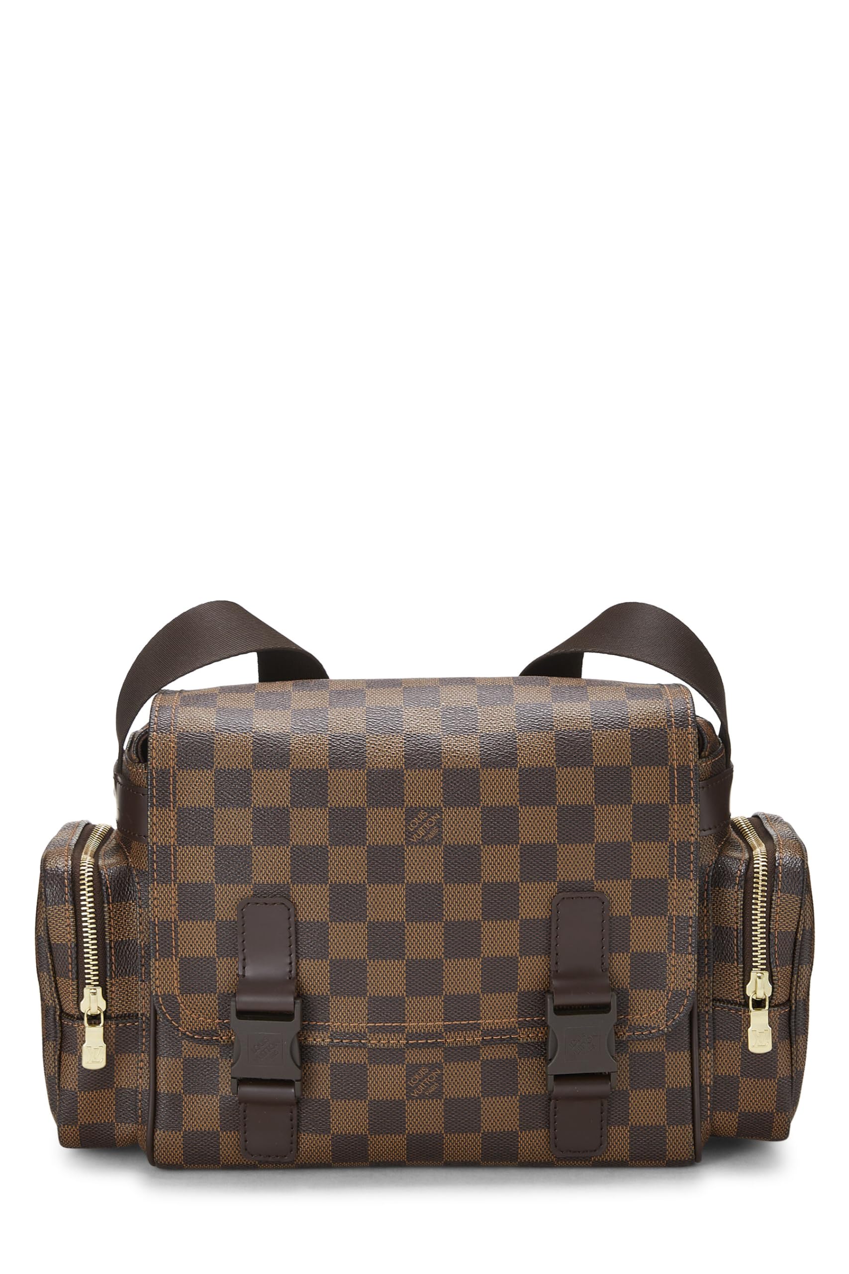Louis Vuitton,  Damier Ebene Melville Messenger, Brown