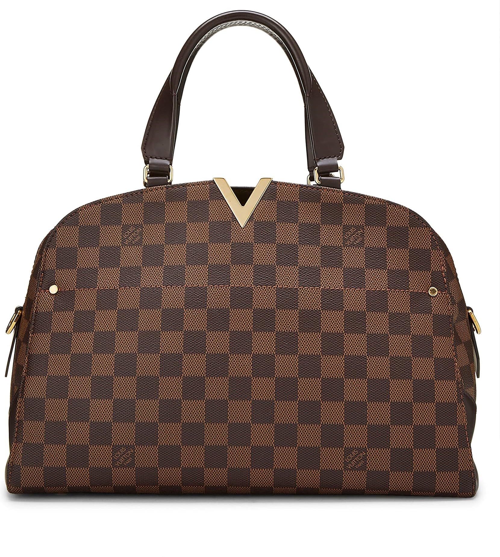 Louis Vuitton,  Damier Ebene Kensington Bowling, Brown