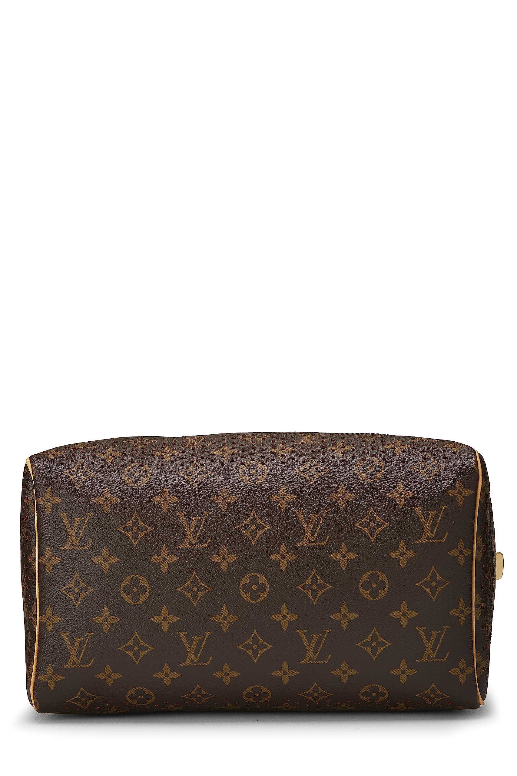Louis Vuitton,  Orange Monogram Canvas Perforated Speedy 30, Orange