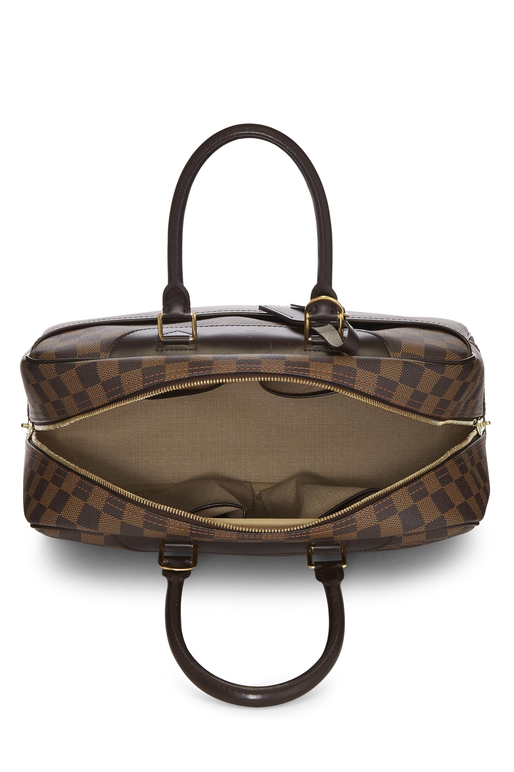 Louis Vuitton,  Damier Ebene Deauville, Brown