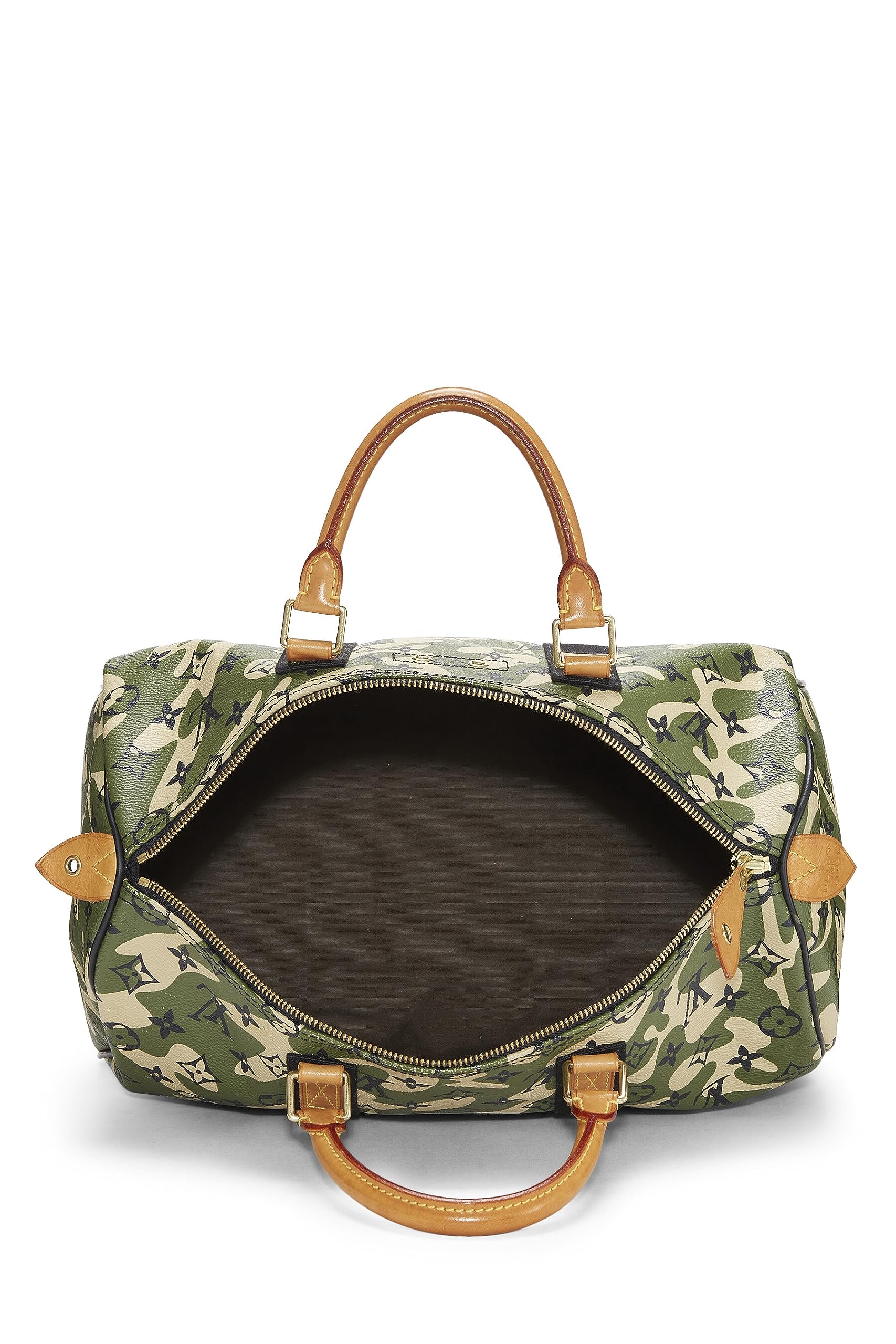 Louis Vuitton,  Takashi Murakami x Louis Vuitton Monogramouflage Speedy 35, Green