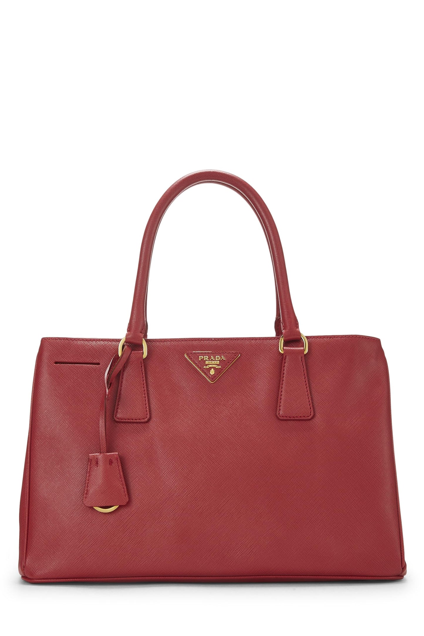 Prada Executive Tote Saffiano Red Medium Tote Bag Medium Red 3
