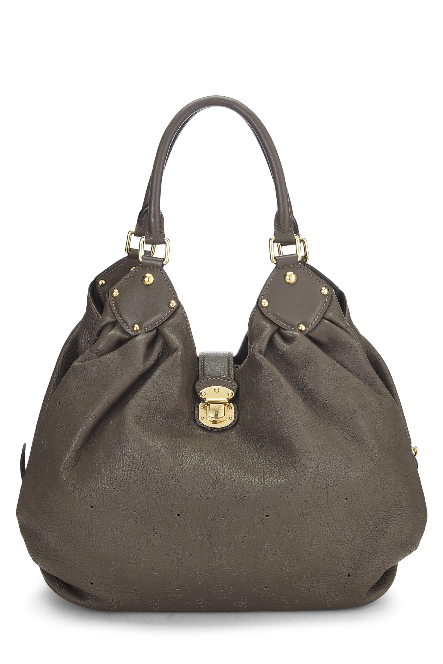 Louis Vuitton,  Grey Monogram Mahina Large, Grey