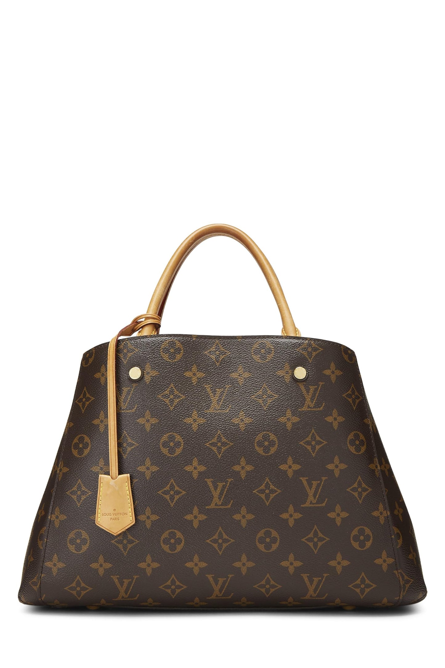 Louis Vuitton,  Monogram Canvas Montaigne MM, Brown