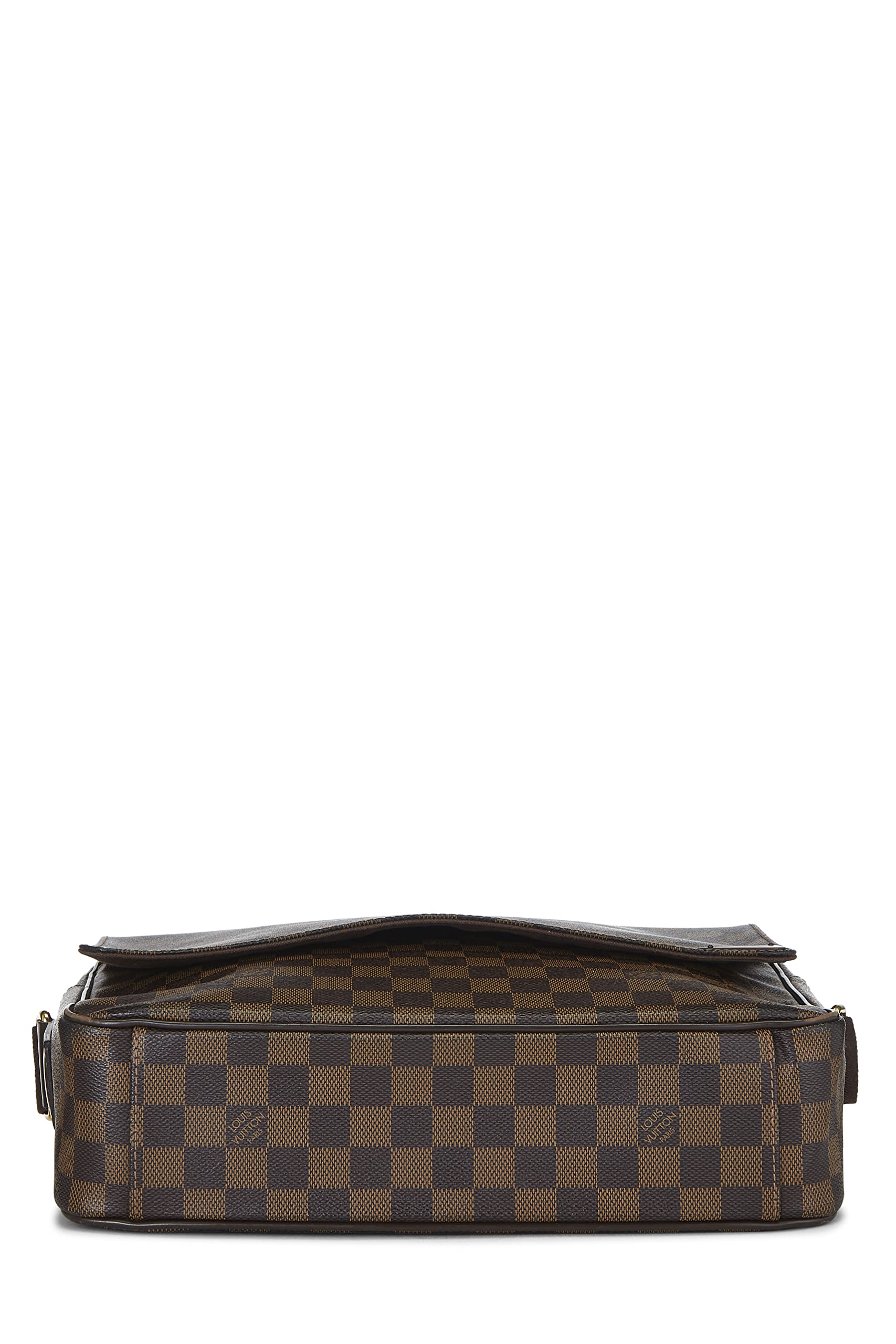 Louis Vuitton,  Damier Ebene Shelton MM, Brown