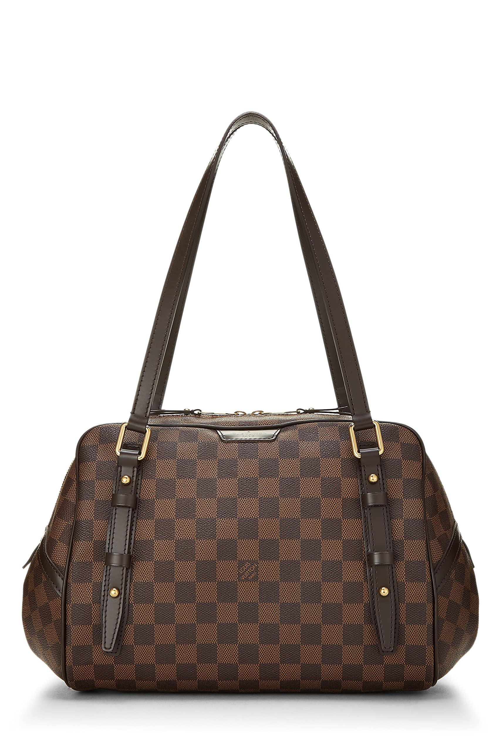 Louis Vuitton,  Damier Ebene Rivington PM, Brown