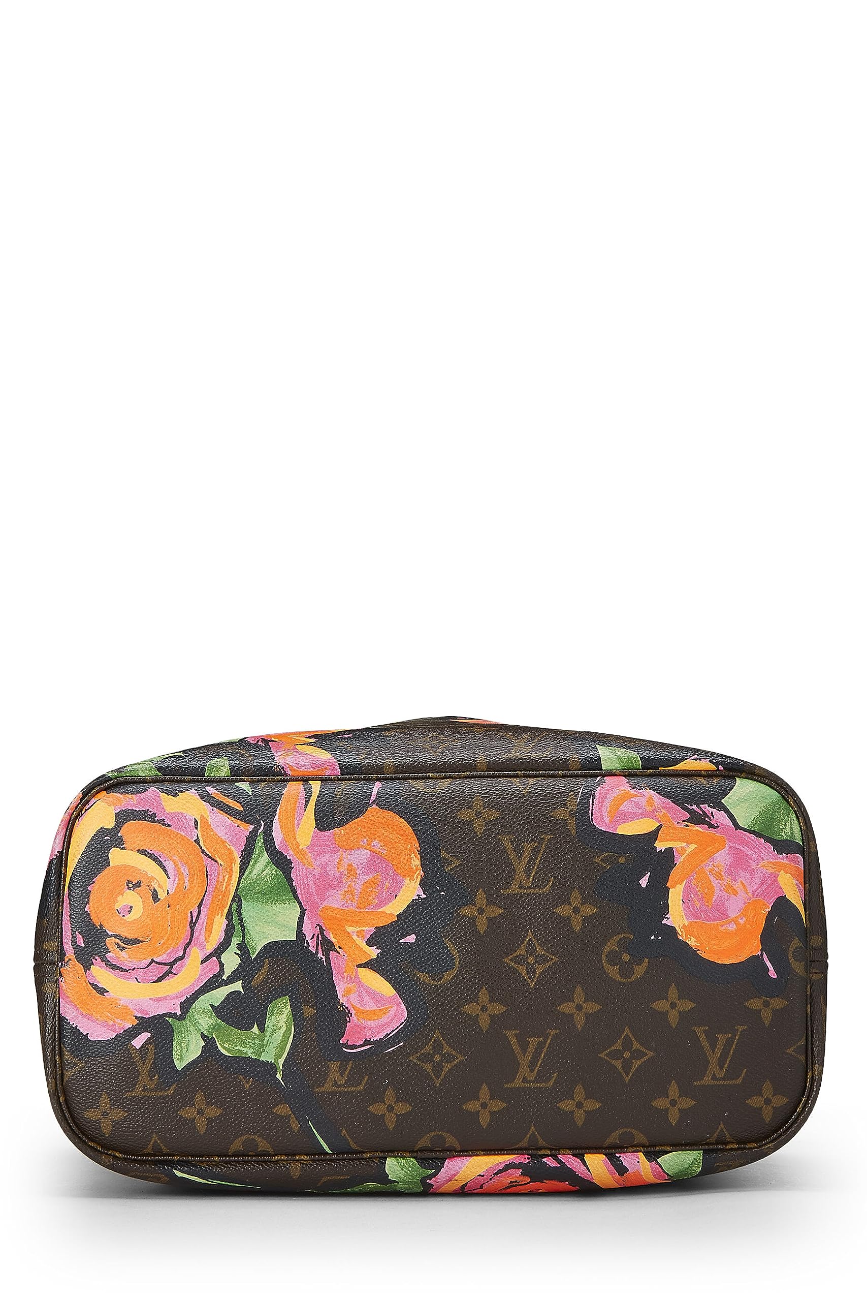 Louis Vuitton,  Stephen Spro  x Louis Vuitton Monogram Canvas Roses Neverfull MM, Brown