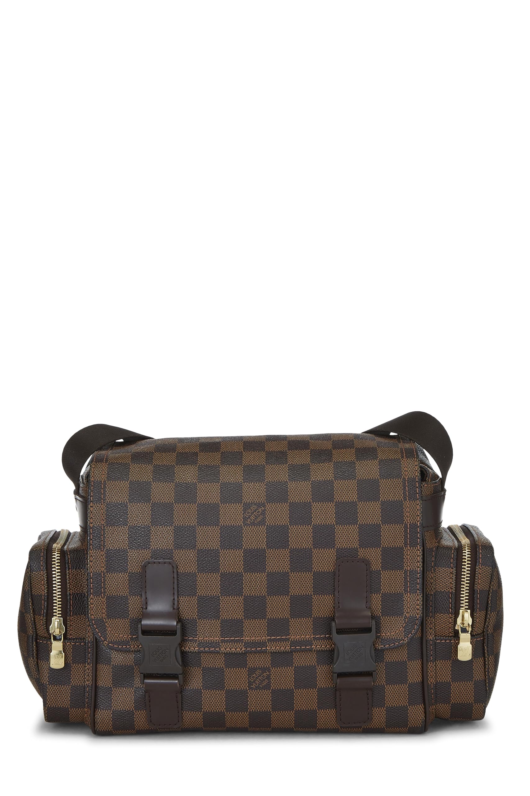 Louis Vuitton,  Damier Ebene Melville Messenger, Brown