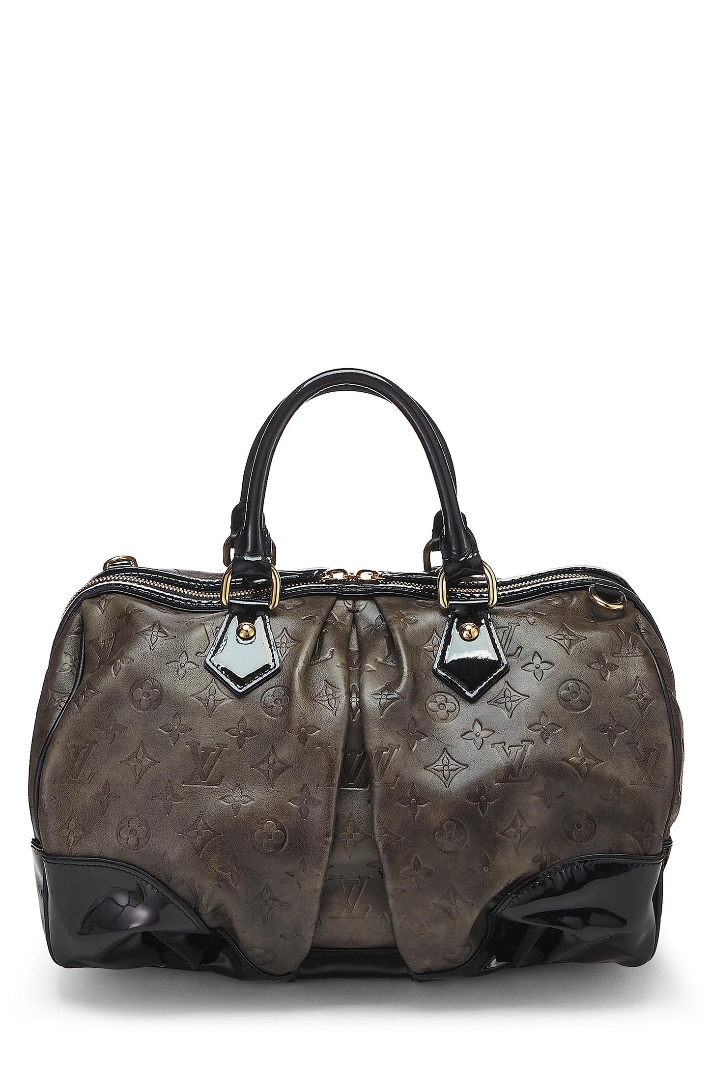 Louis Vuitton,  Brown Monogram Leather Stephen, Brown