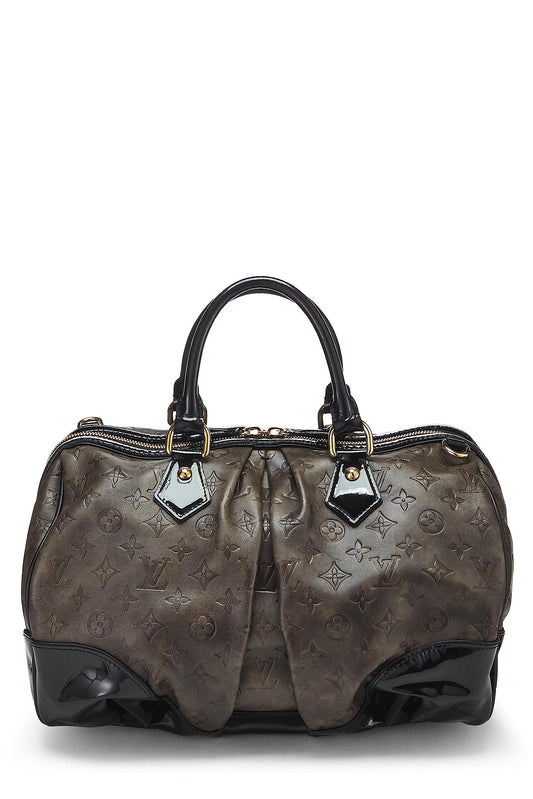 Louis Vuitton,  Brown Monogram Leather Stephen, Brown