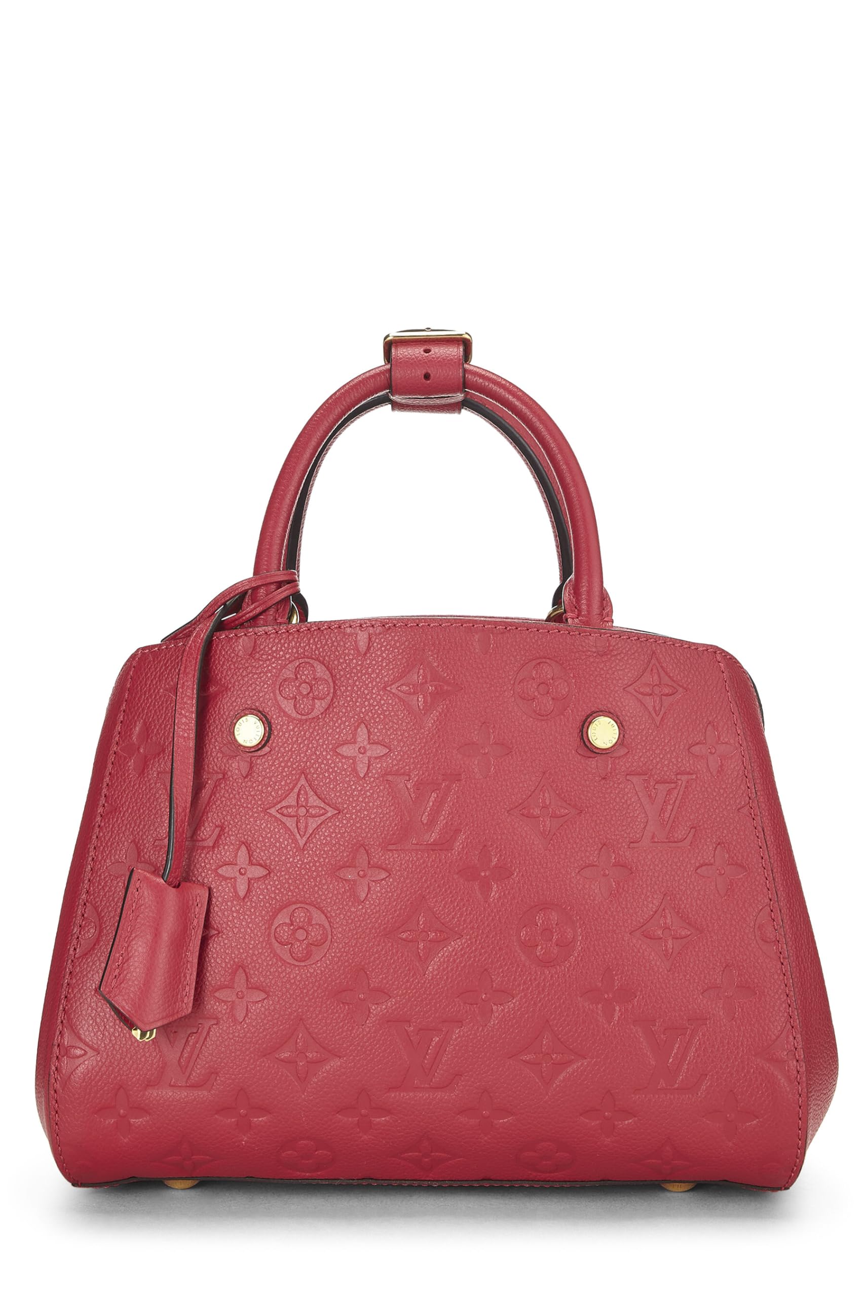 Louis Vuitton,  Pink Monogram Empreinte Montaigne BB, Purple