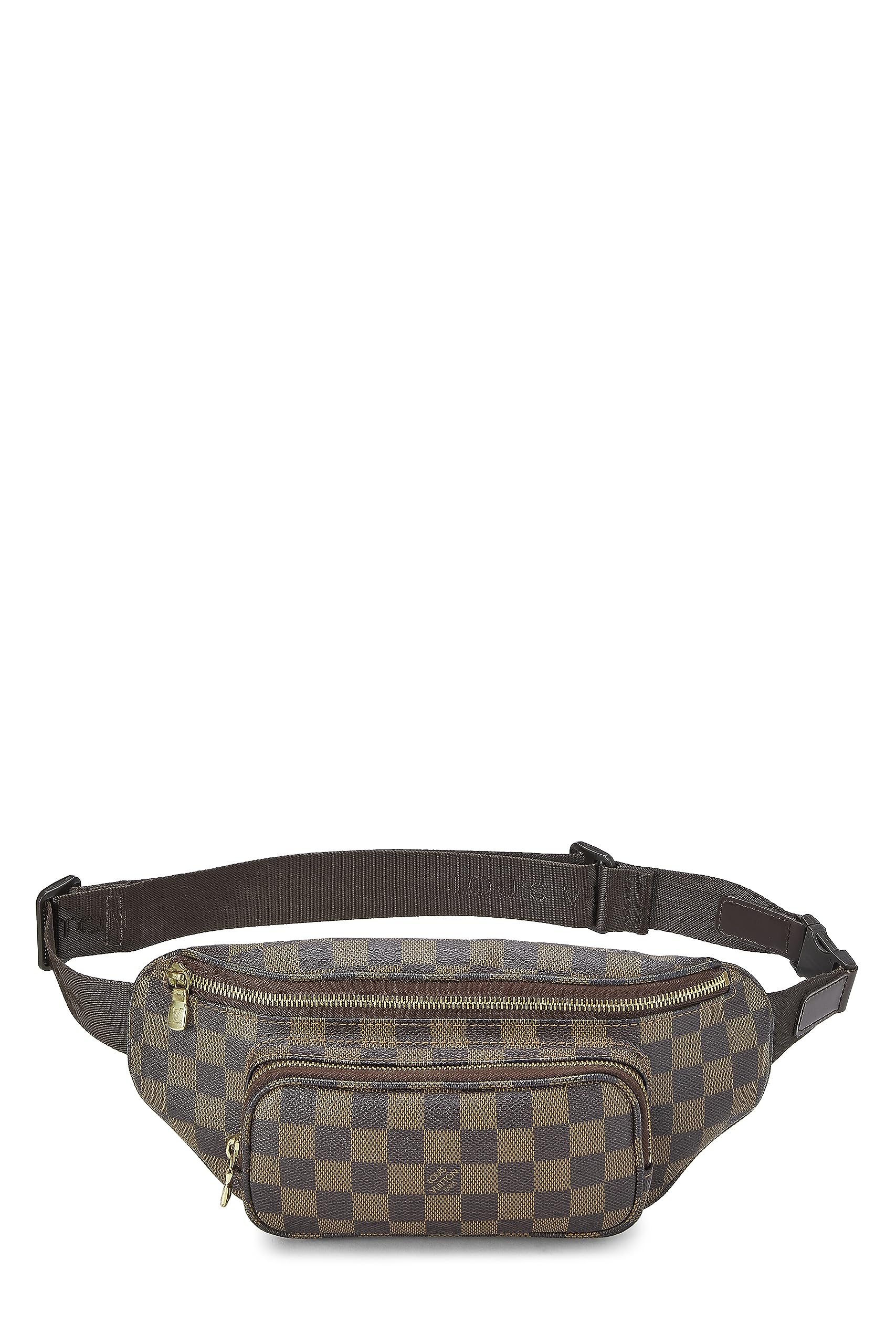 Louis Vuitton,  Damier Ebene Bum Bag Melville, Brown
