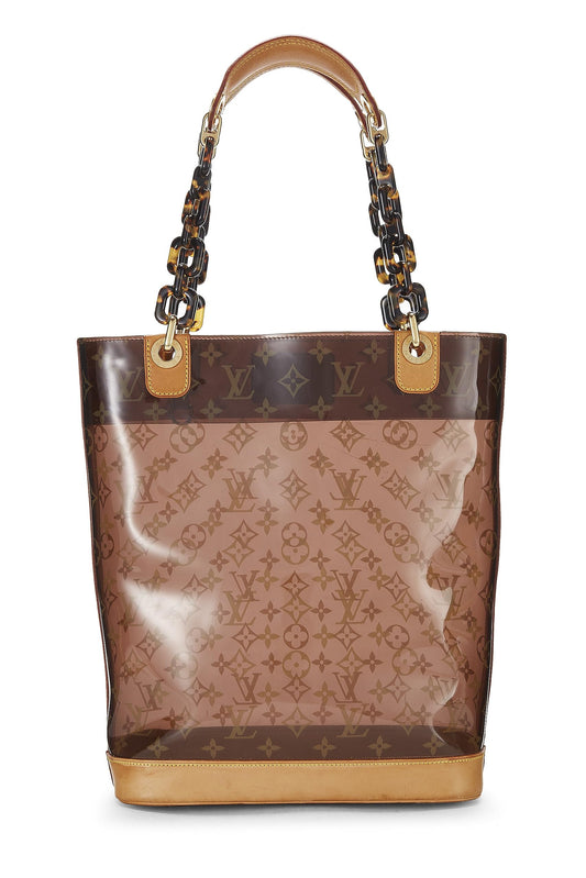 Louis Vuitton,  Brown Monogram Vinyl Ambre Cabas MM, Brown
