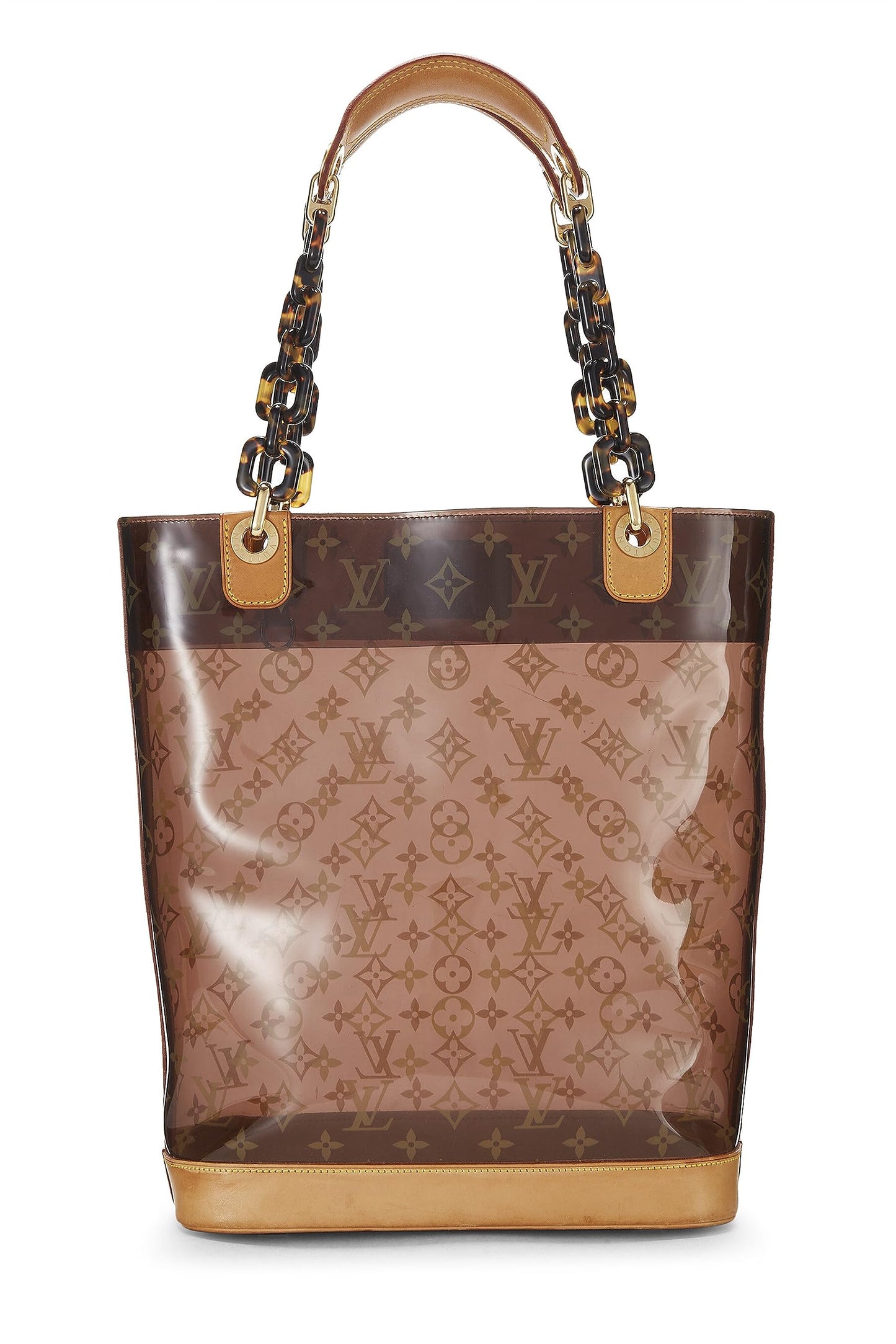 Louis Vuitton,  Brown Monogram Vinyl Ambre Cabas MM, Brown