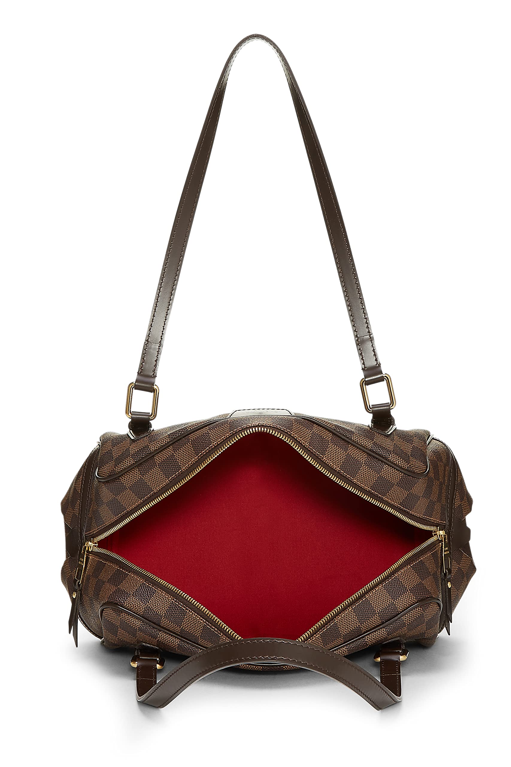 Louis Vuitton,  Damier Ebene Rivington PM, Brown