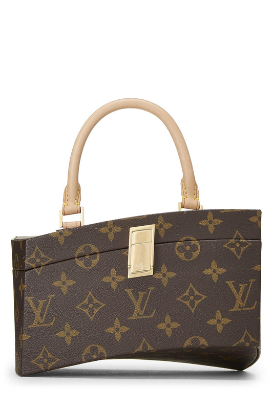 Louis Vuitton,  Frank Gehry x Louis Vuitton Monogram Canvas Twisted Box, Brown