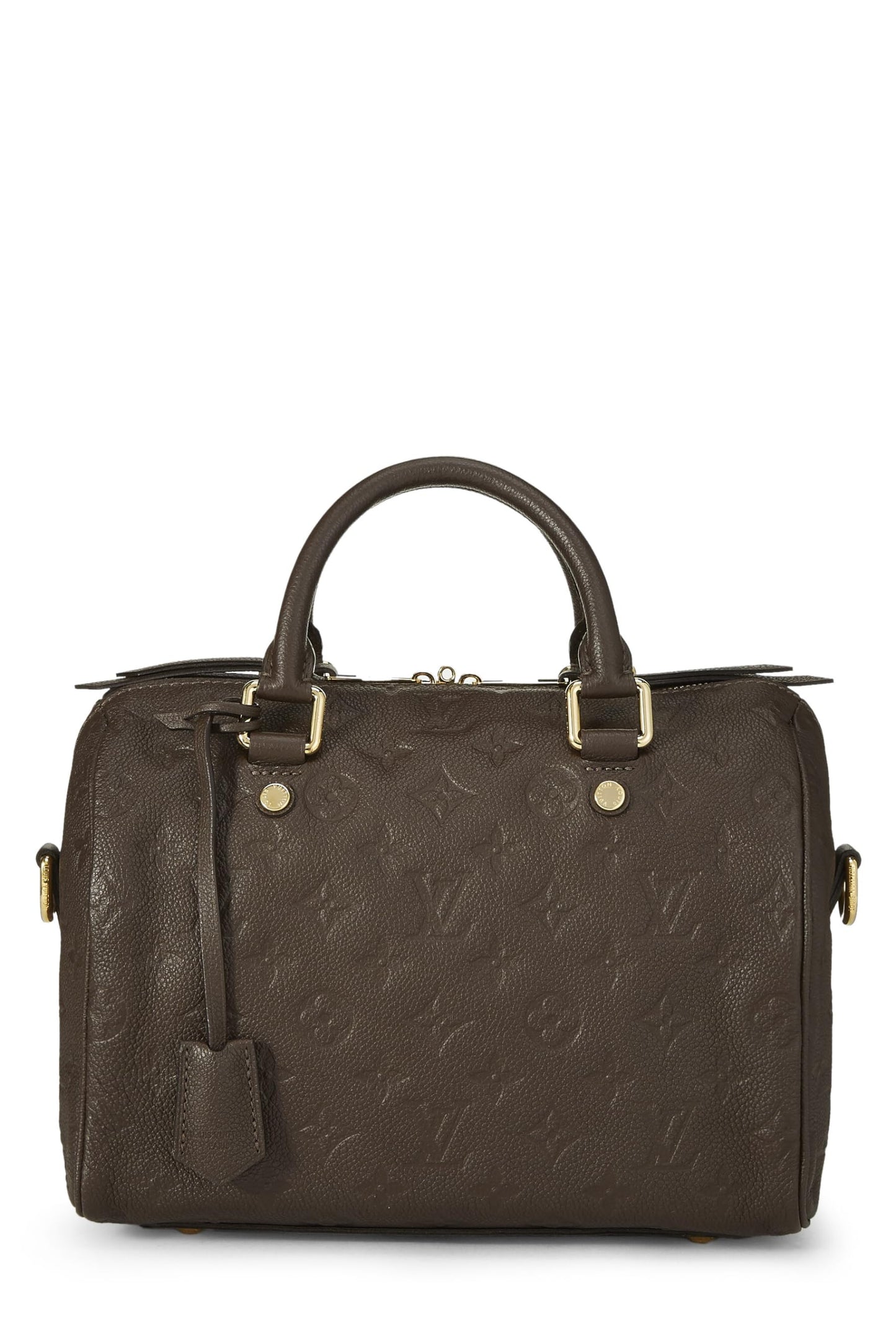 Louis Vuitton,  Ombre Monogram Empreinte Speedy Bandouliere 25, Brown