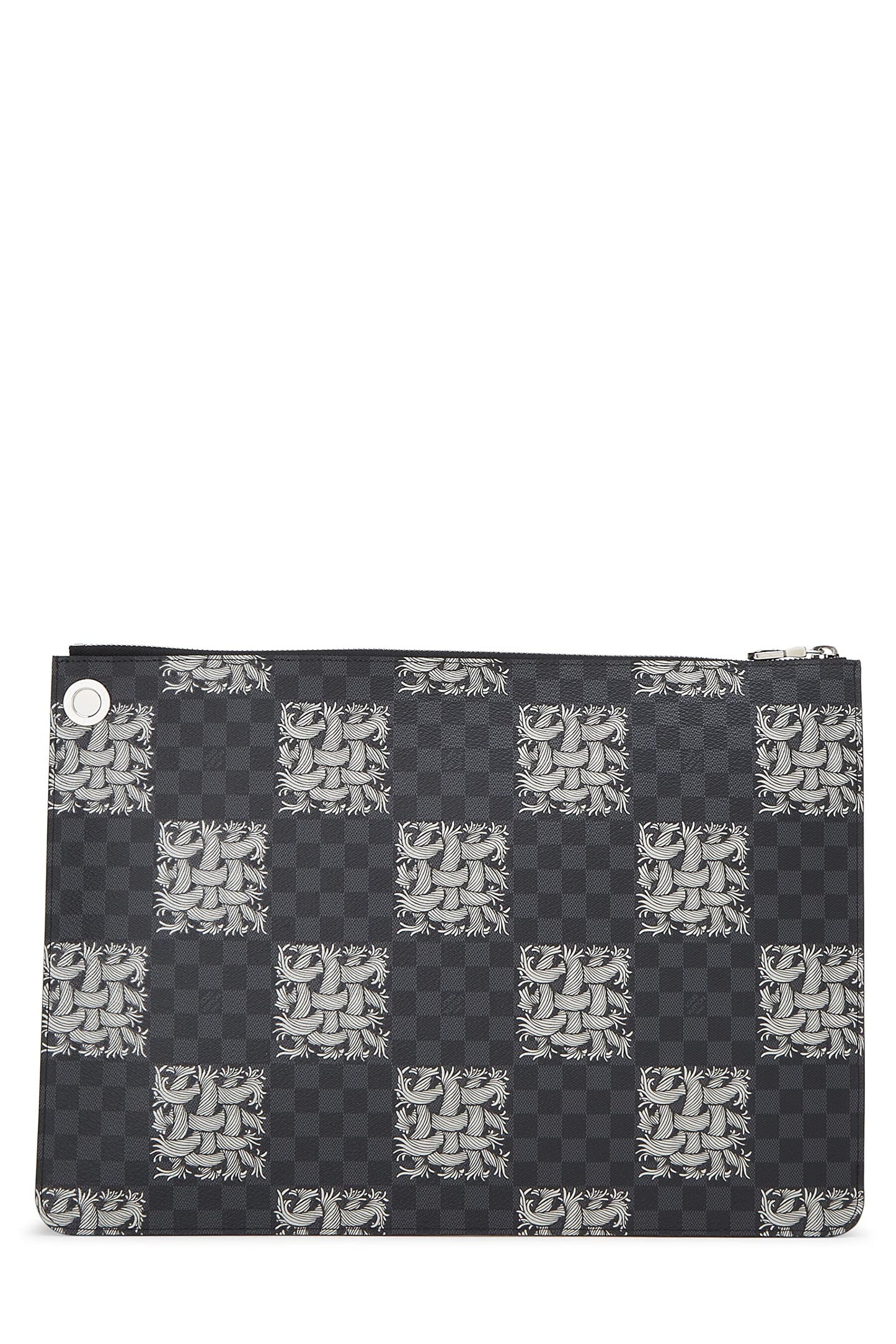 Louis Vuitton,  Christopher Nemeth x Louis Vuitton Damier Graphite Pochette Jour GM, Black