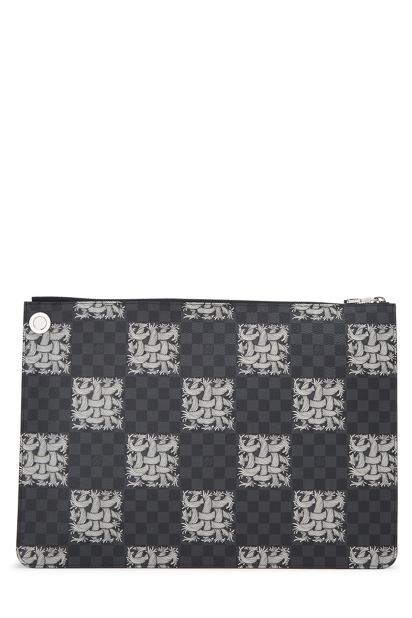 Louis Vuitton,  Christopher Nemeth x Louis Vuitton Damier Graphite Pochette Jour GM, Black