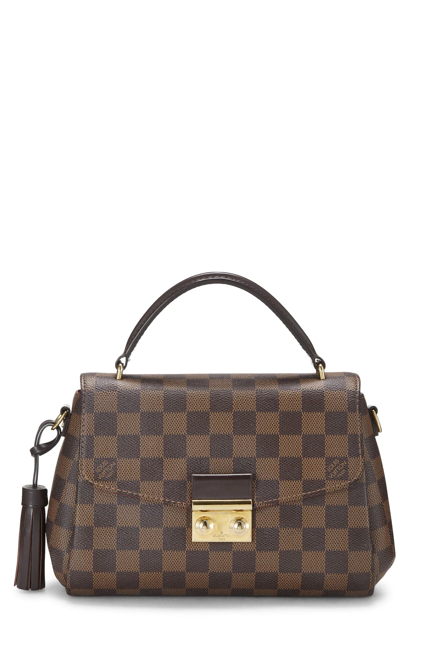 Louis Vuitton,  Damier Ebene Croisette, Brown