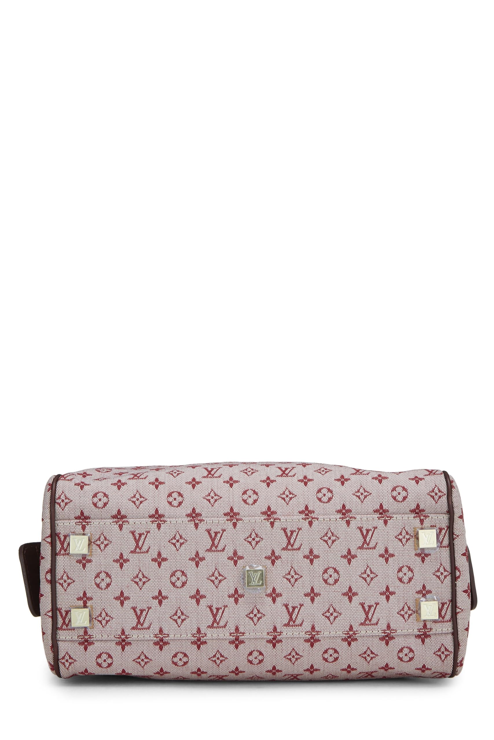 Louis Vuitton,  Burgundy Monogram Mini Lin Josephine PM, Pink