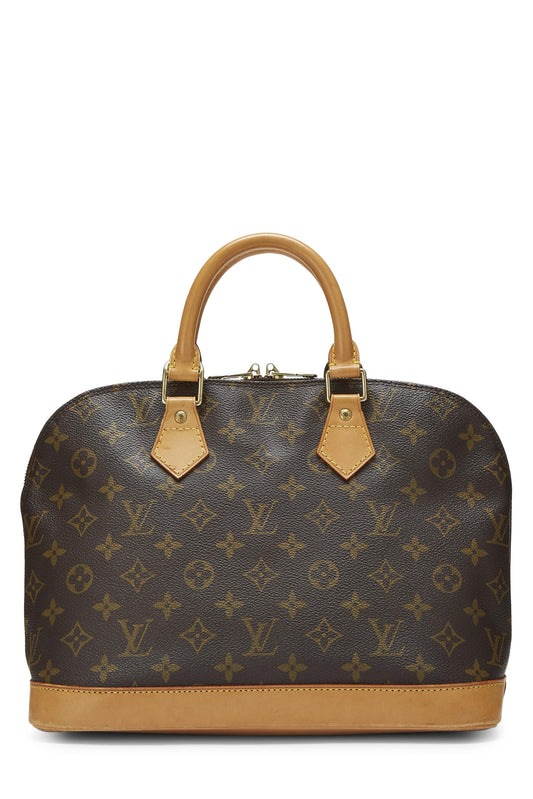 Louis Vuitton,  Monogram Canvas Alma PM, Brown