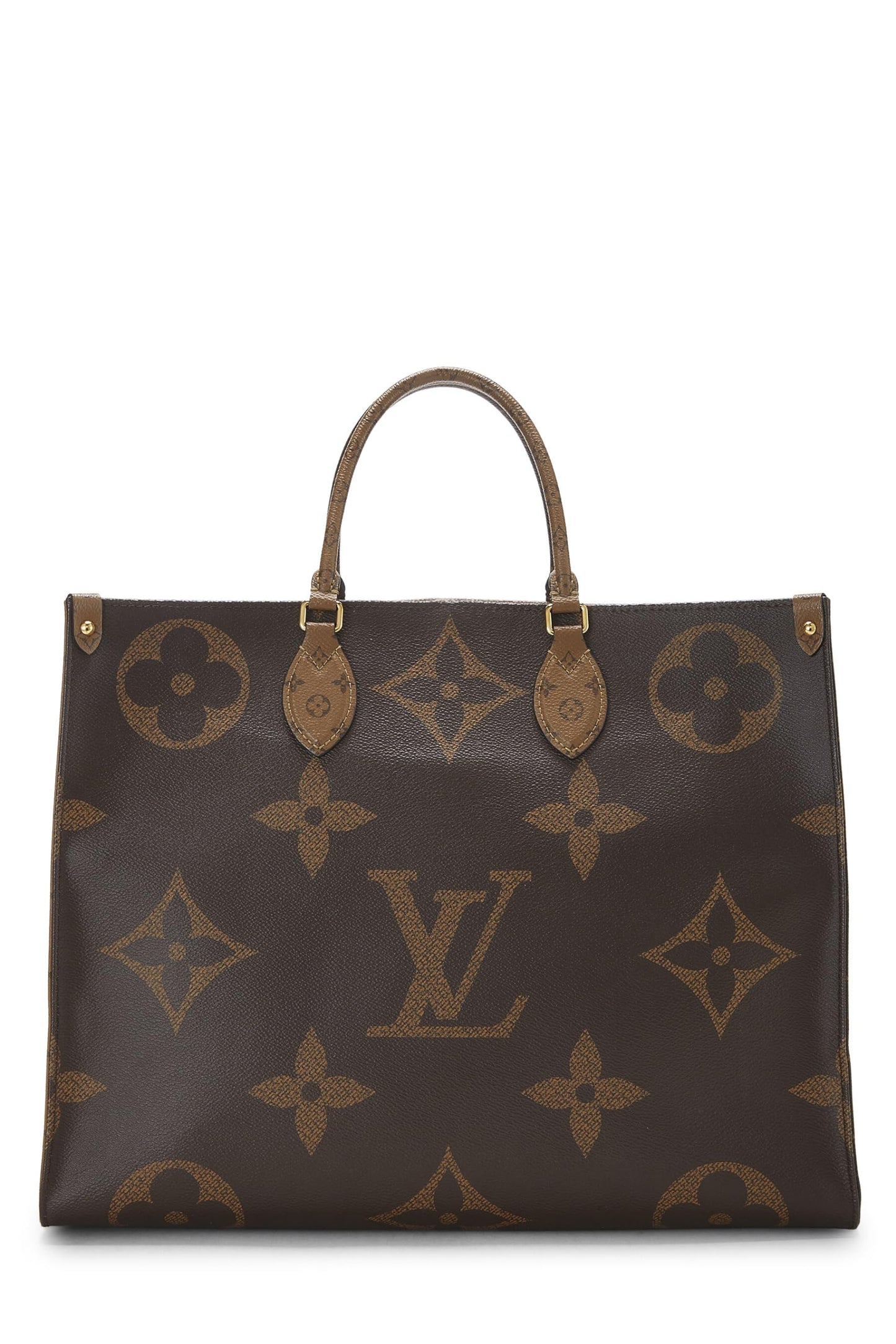 Louis Vuitton,  Monogram Reversed Giant On The Go GM, Brown