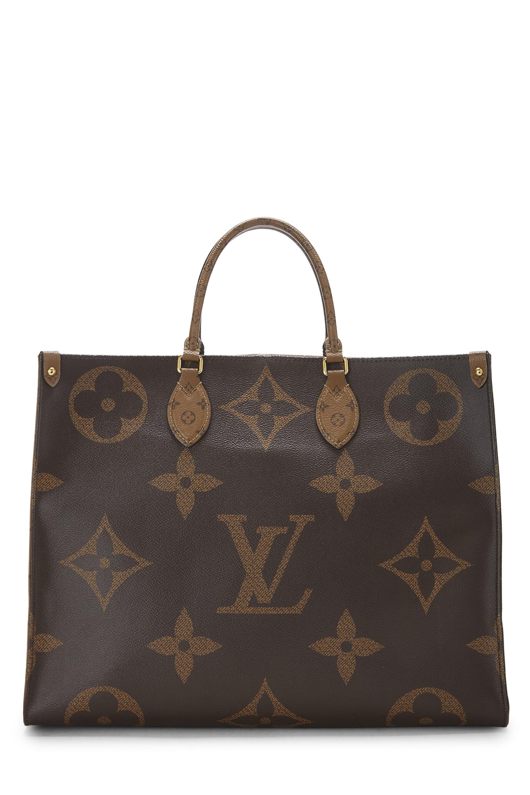 Louis Vuitton,  Monogram Reversed Giant On The Go GM, Brown