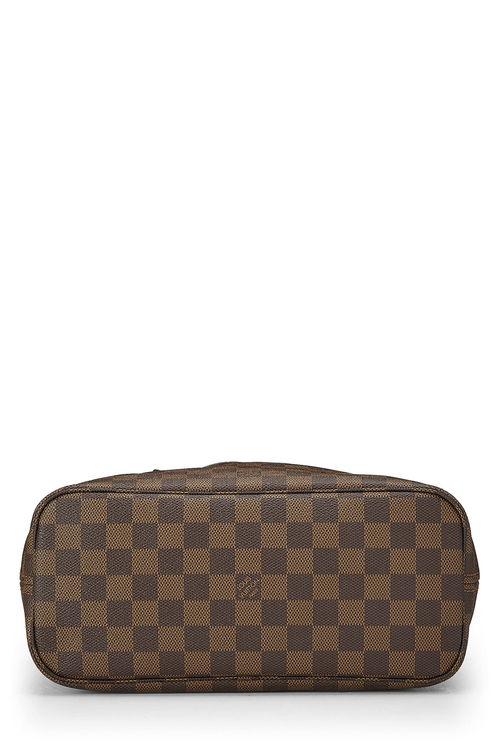 Louis Vuitton,  Damier Ebene Neverfull PM, Brown