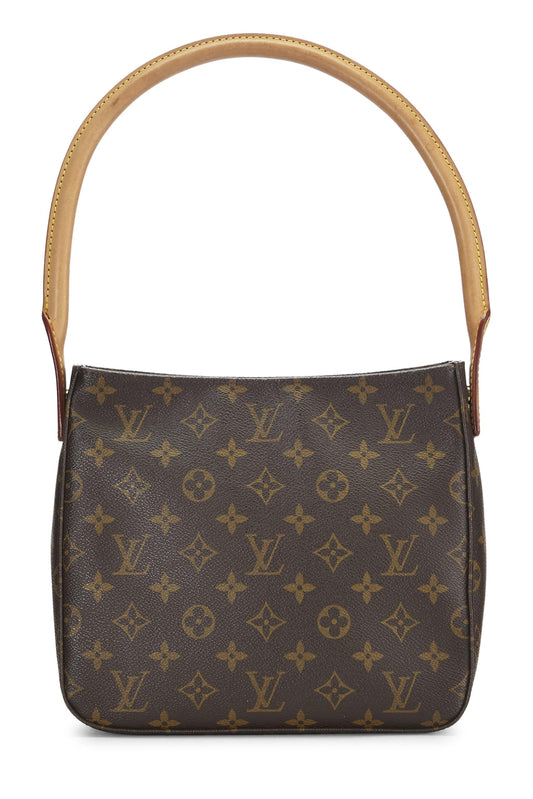 Louis Vuitton,  Monogram Canvas Looping MM, Brown
