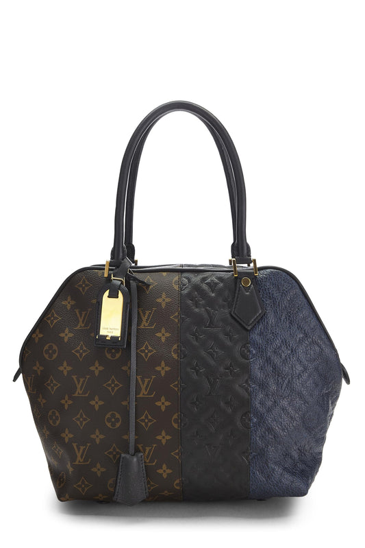 Louis Vuitton,  Monogram Marine Blocks Tote, Brown
