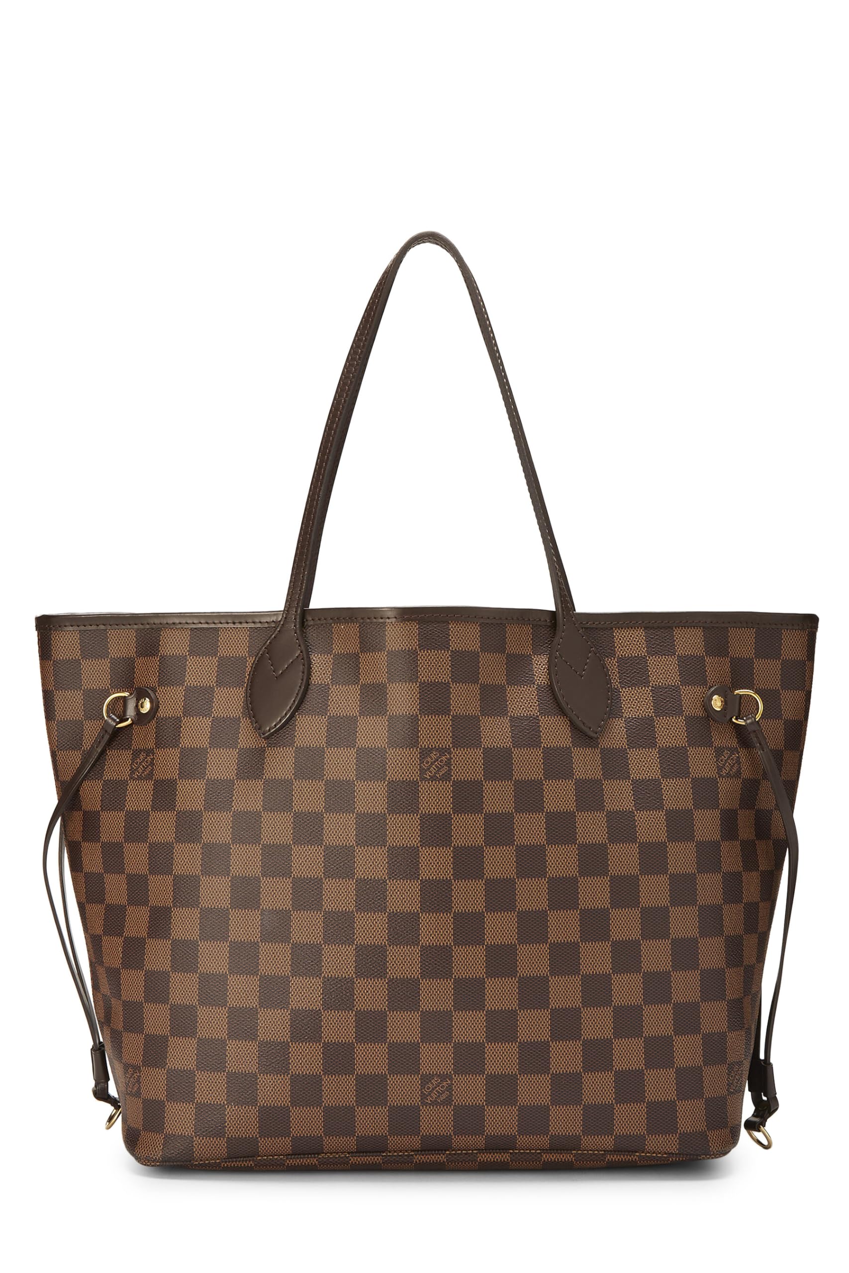 Louis Vuitton,  Damier Ebene Neverfull MM NM, Brown