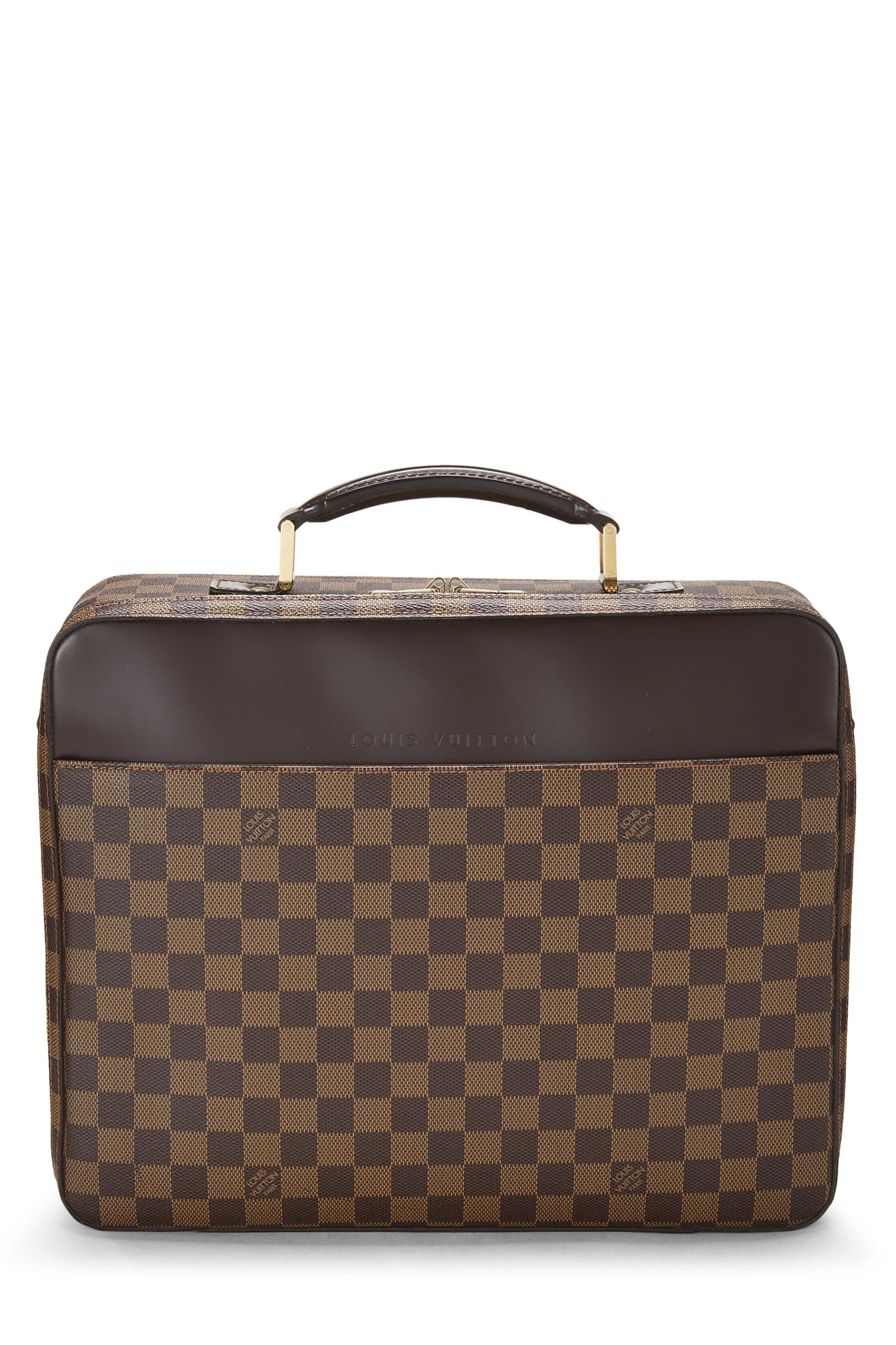 Louis Vuitton,  Damier Ebene Porte Ordinateur Sabana, Brown