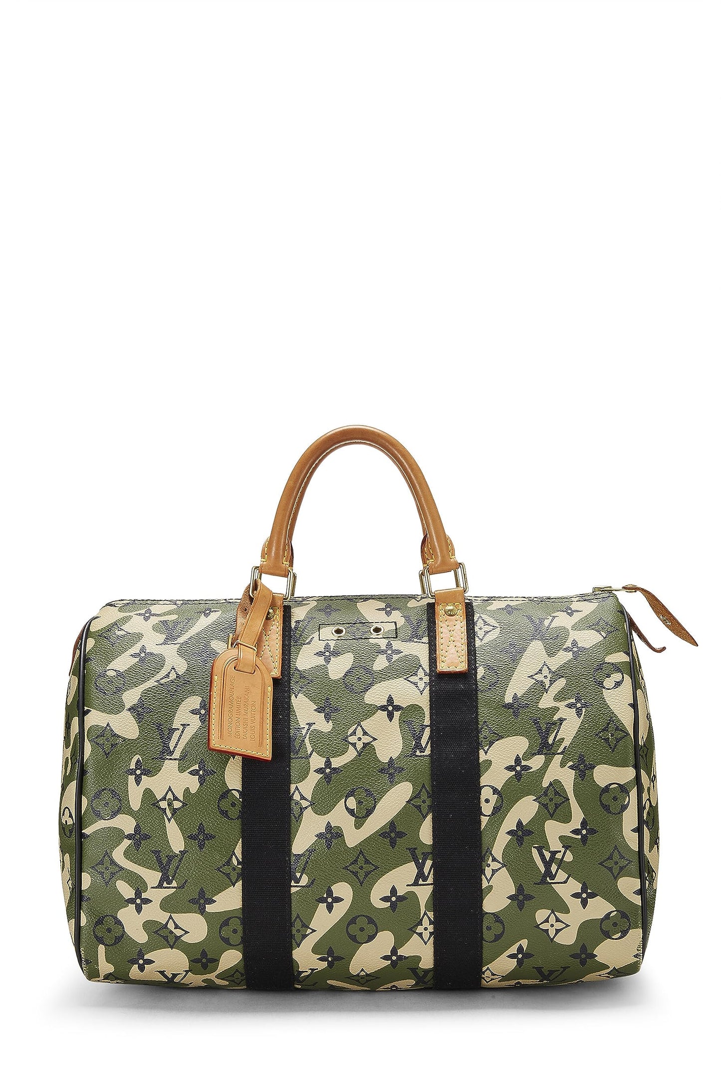 Louis Vuitton,  Takashi Murakami x Louis Vuitton Monogramouflage Speedy 35, Green