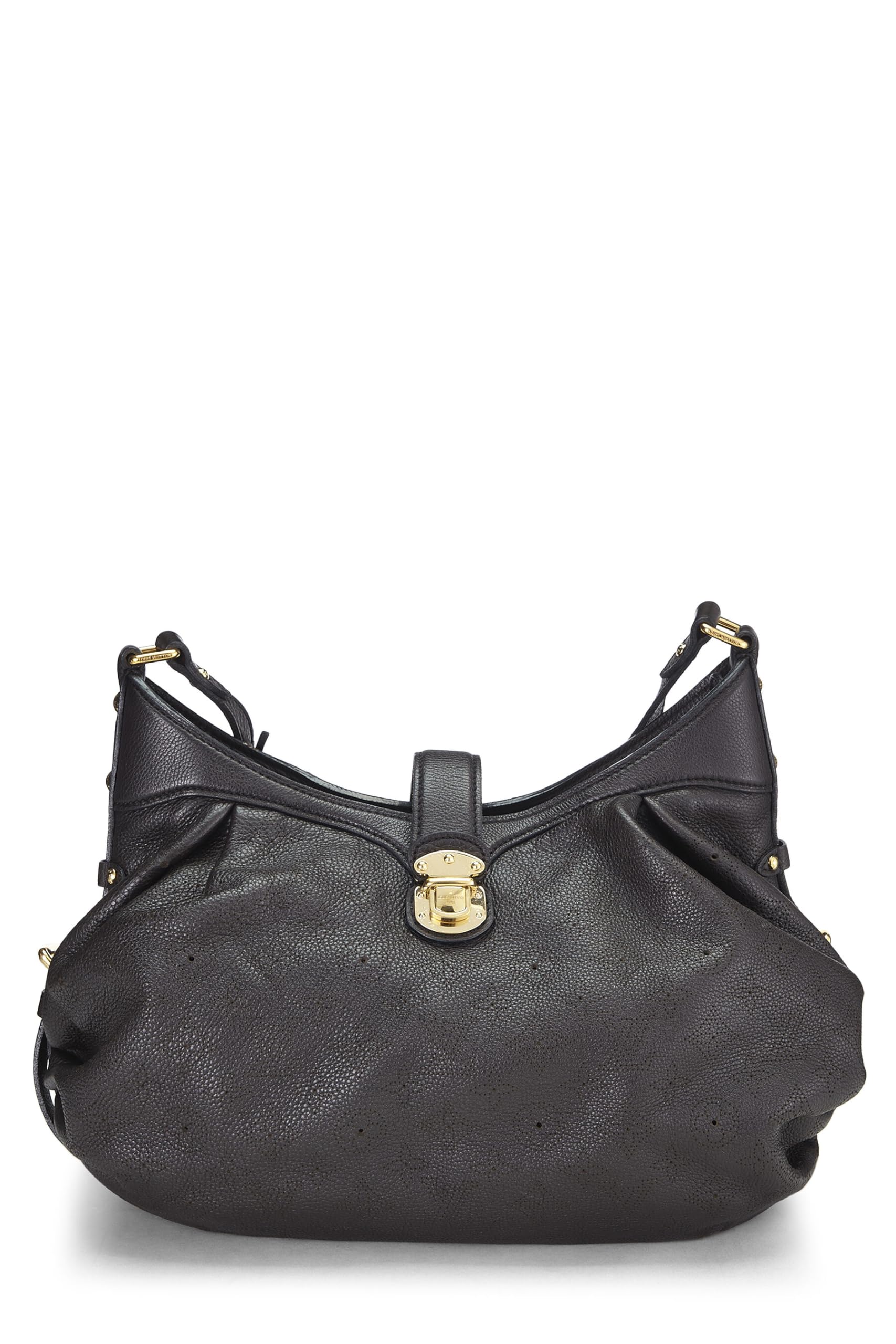 Louis Vuitton,  Brown Monogram Mahina Leather XS, Brown