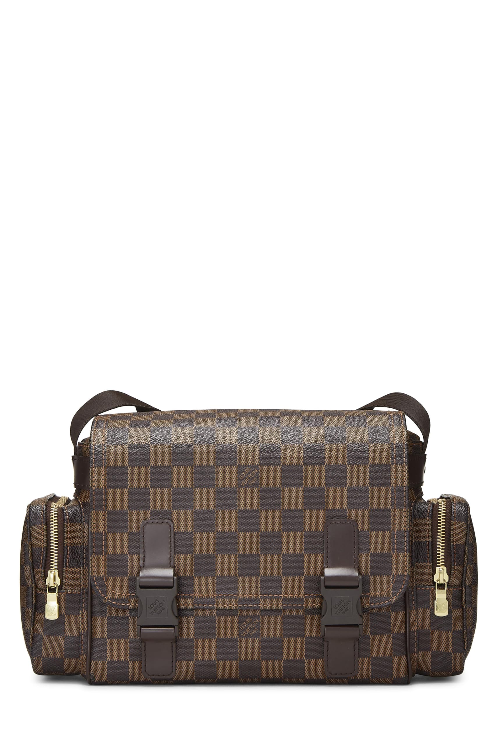Louis Vuitton,  Damier Ebene Melville Messenger, Brown