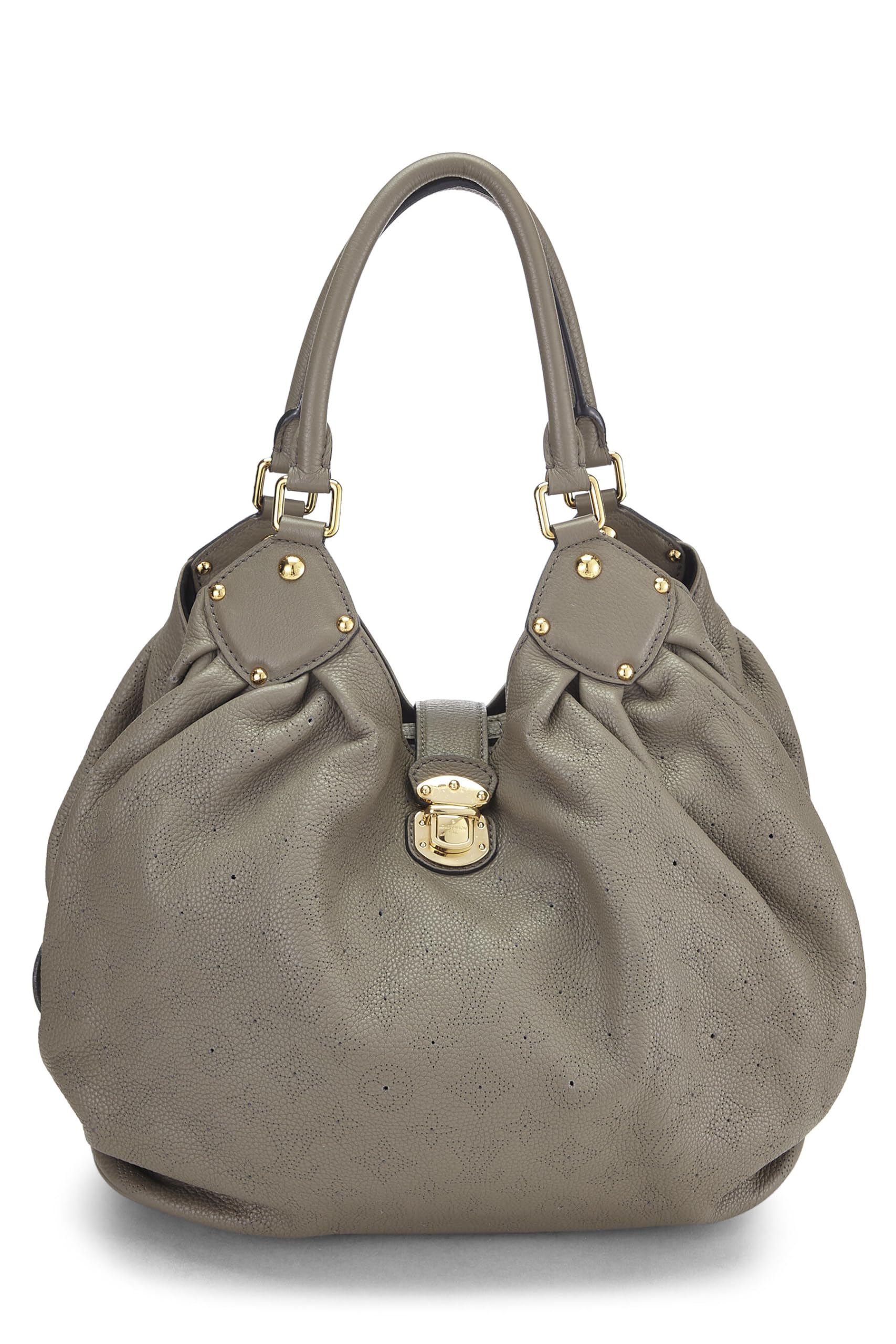 Louis Vuitton,  Grey Monogram Mahina Large, Grey