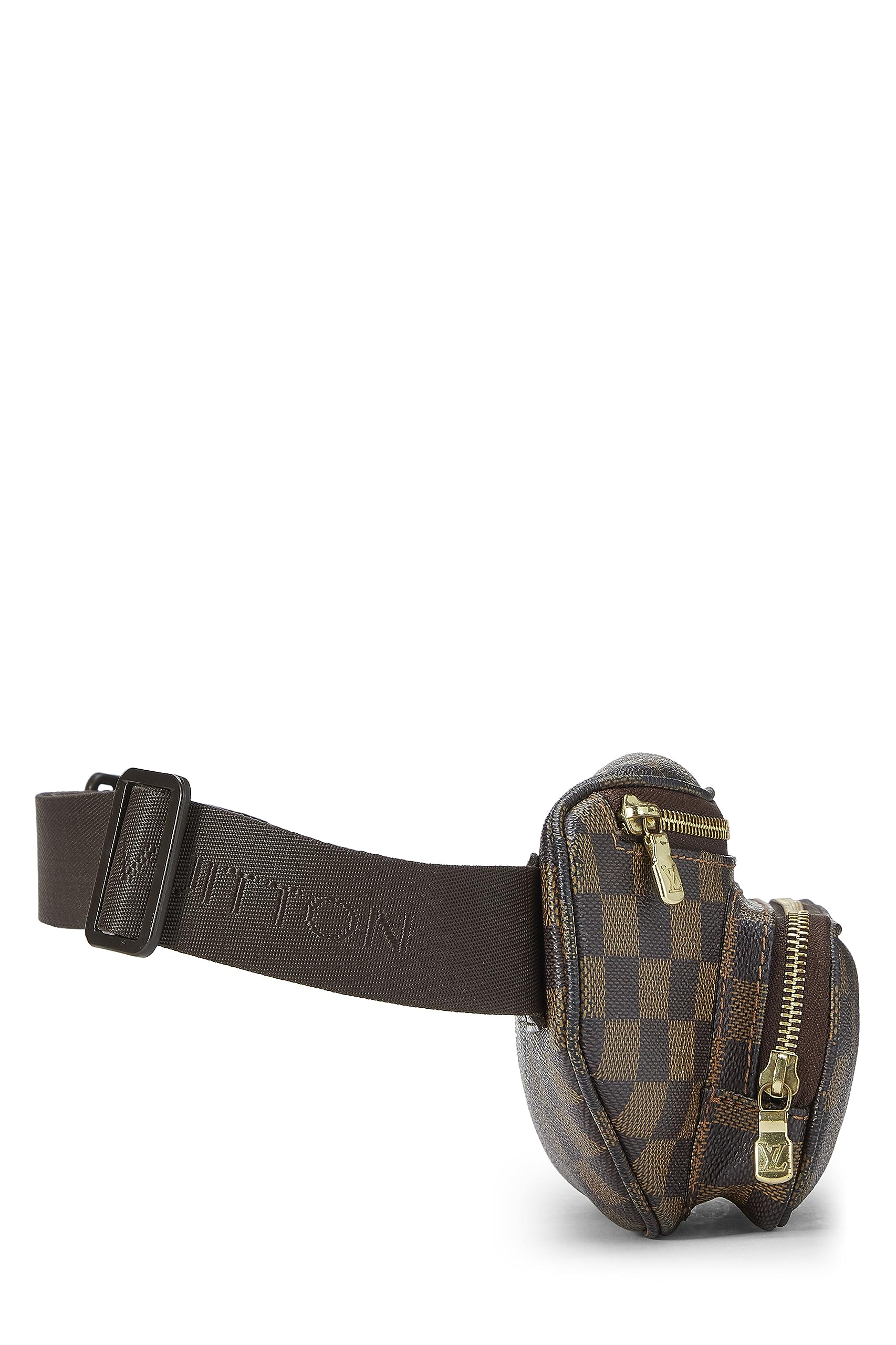 Louis Vuitton,  Damier Ebene Bum Bag Melville, Brown