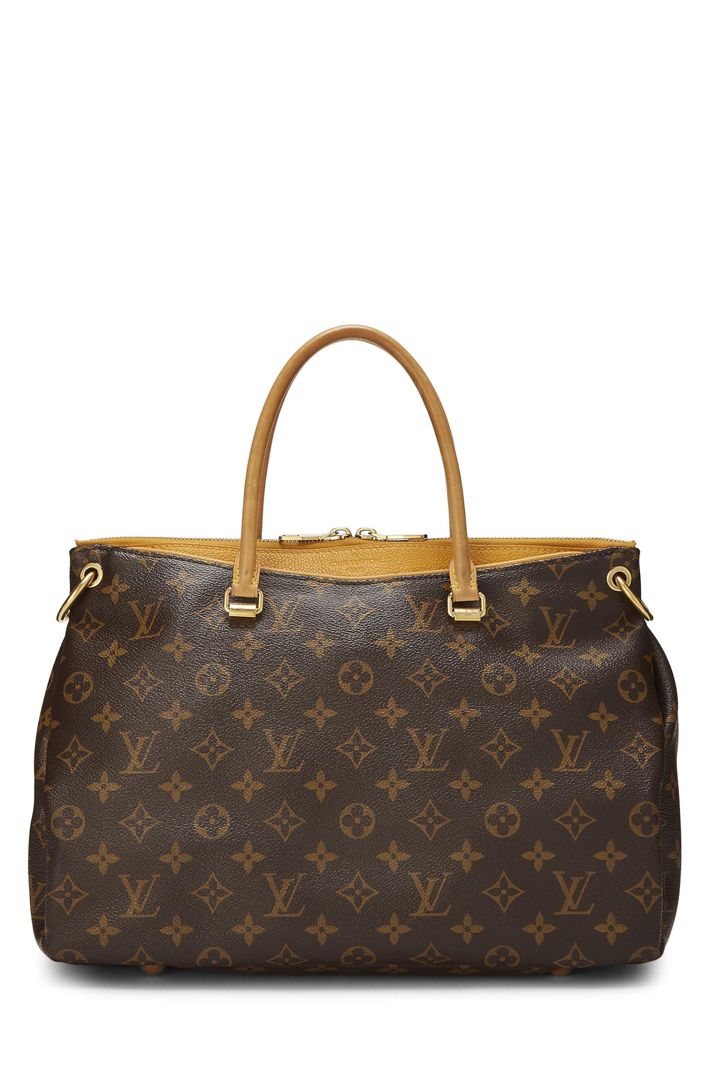 Louis Vuitton,  Yellow Monogram Canvas Pallas, Yellow
