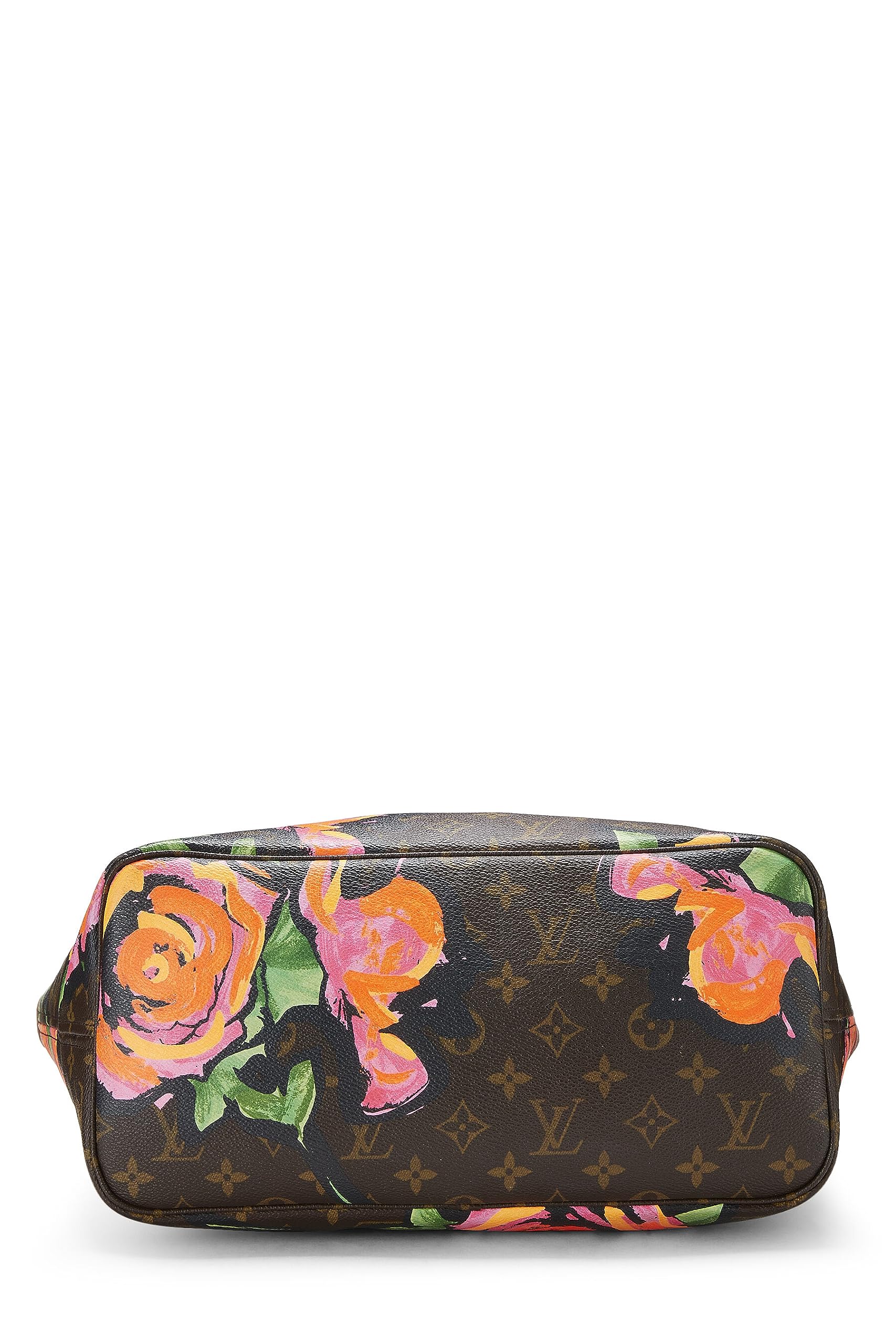 Louis Vuitton,  Stephen Spro  x Louis Vuitton Monogram Canvas Roses Neverfull MM, Brown