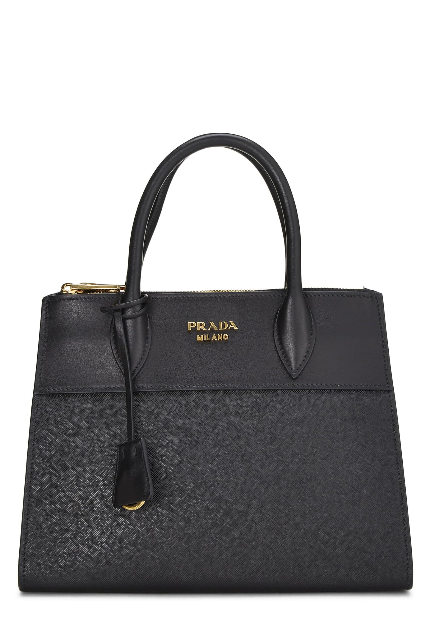 Prada City Paradigme Handbag Black Small Travel Bag