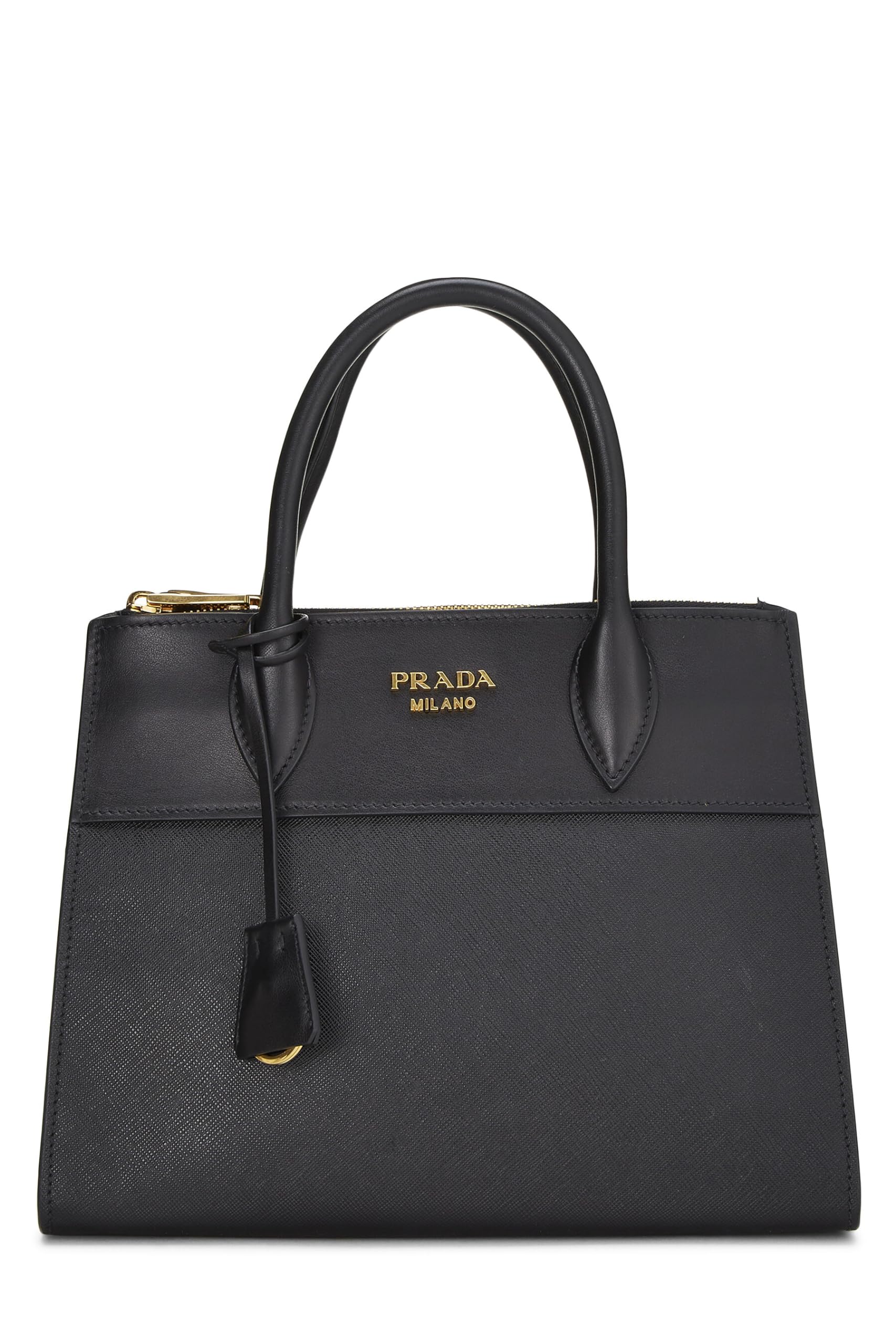 Prada City Paradigme Handbag Black Small Travel Bag
