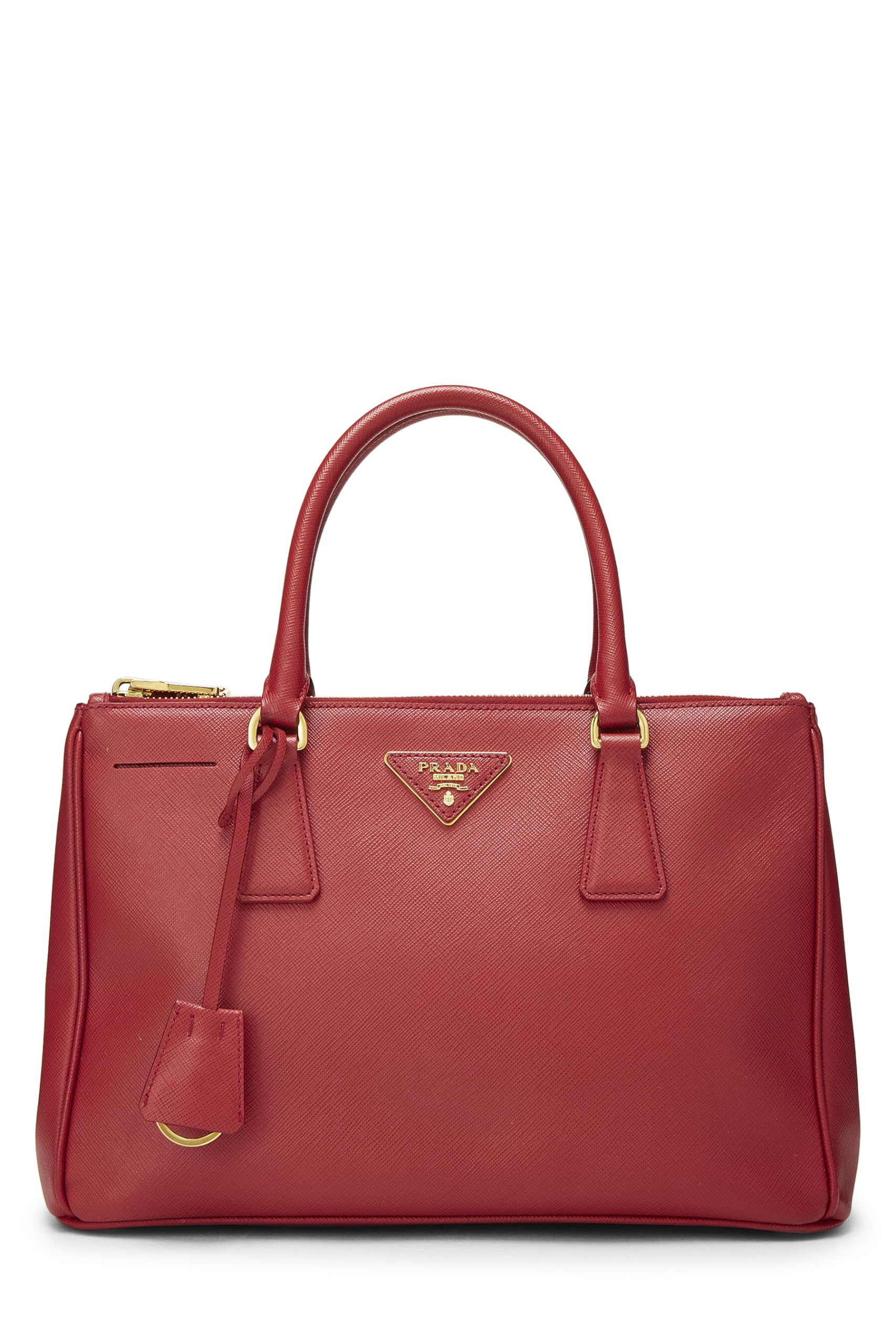 Prada Executive Tote Saffiano Red Small Tote Bag Tote Small Red