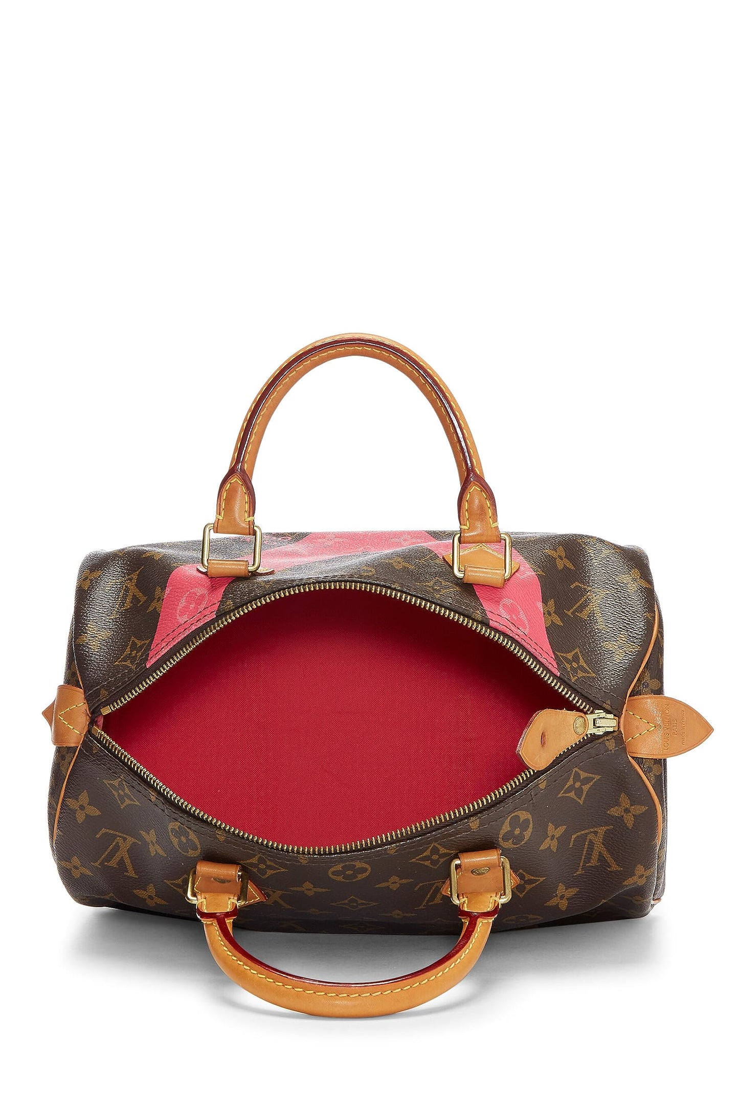 Louis Vuitton,  Pink Monogram V Speedy 30, Pink